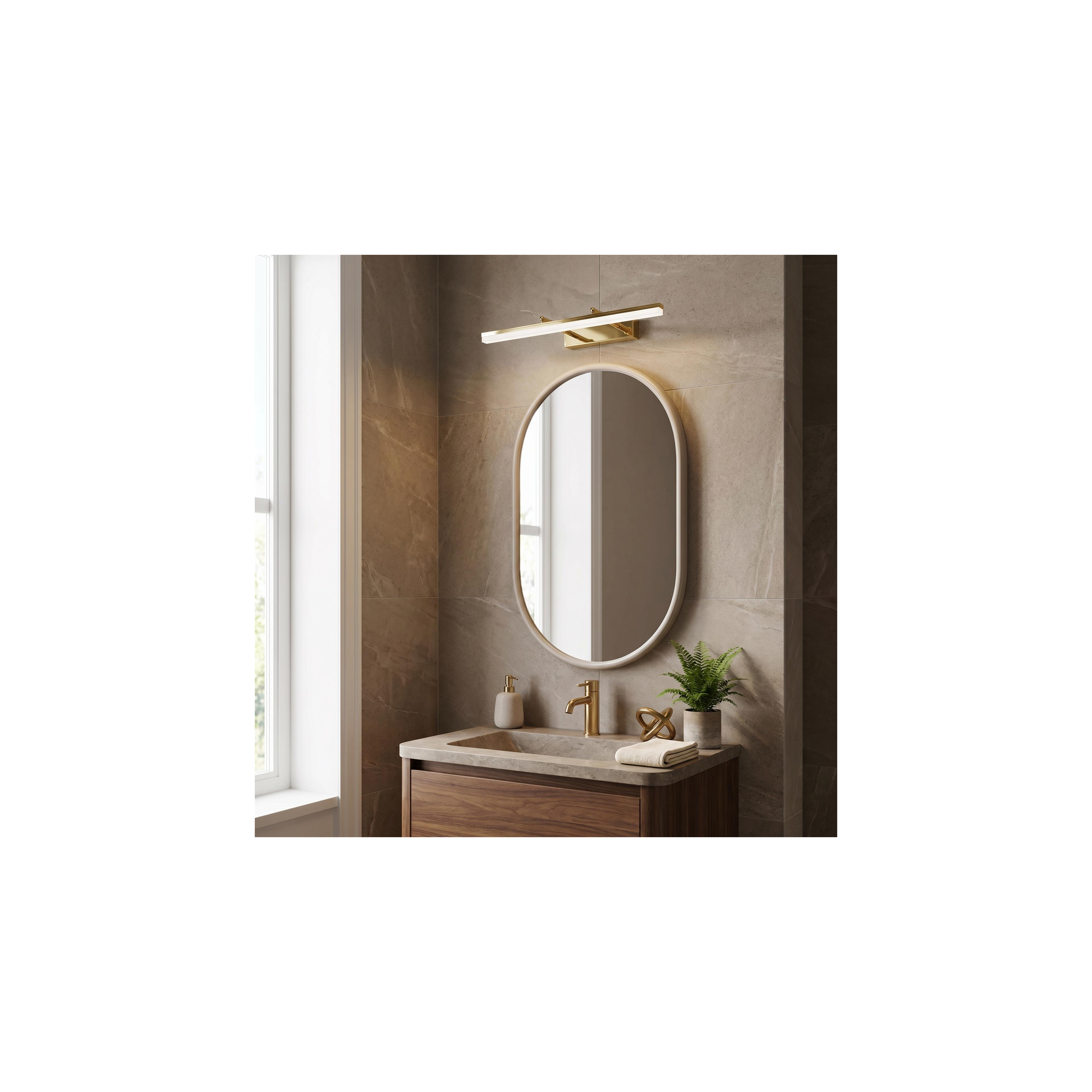 Badkamer LED-wandlamp APP1873-1W 60cm GOLD