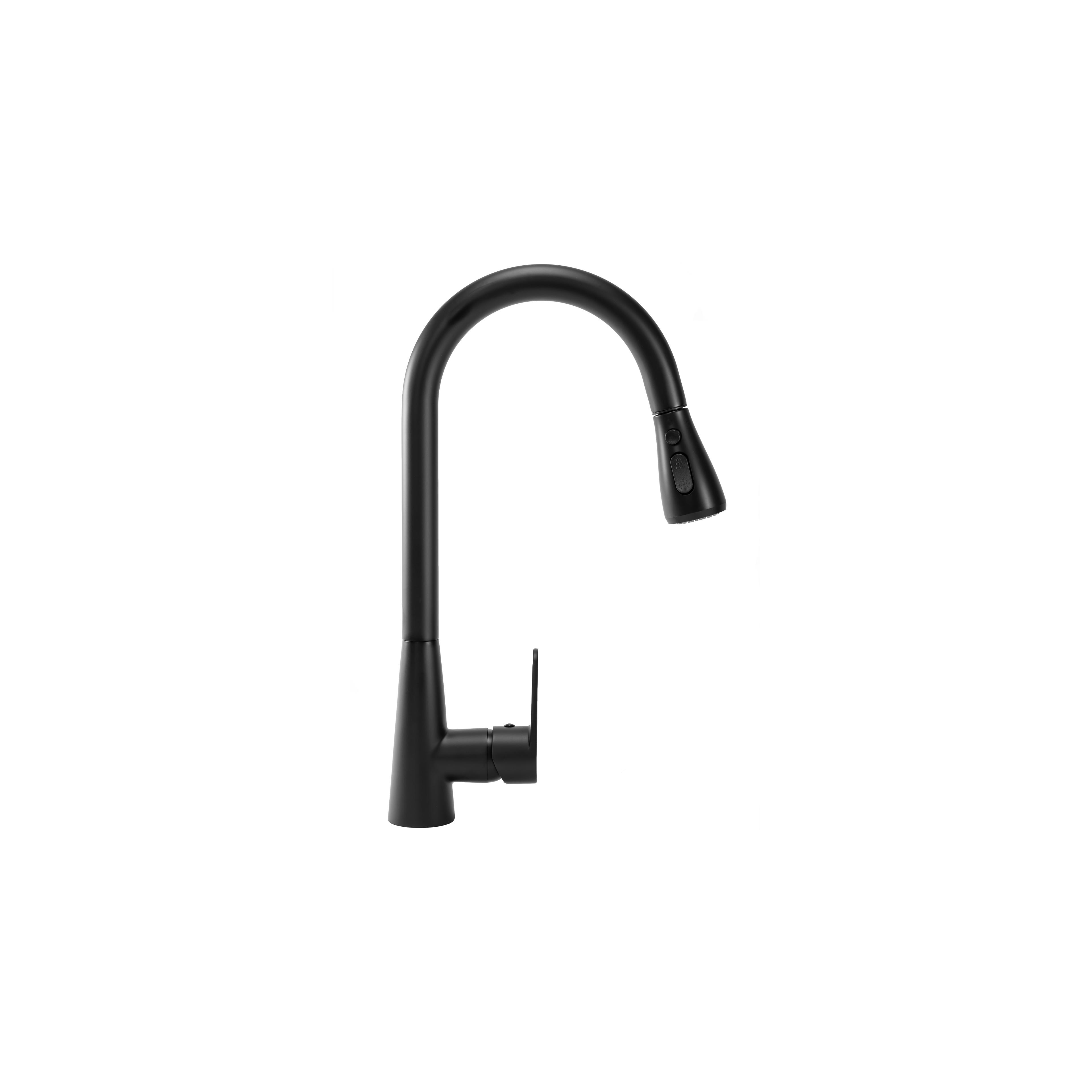 Kitchen faucet Mild black mat