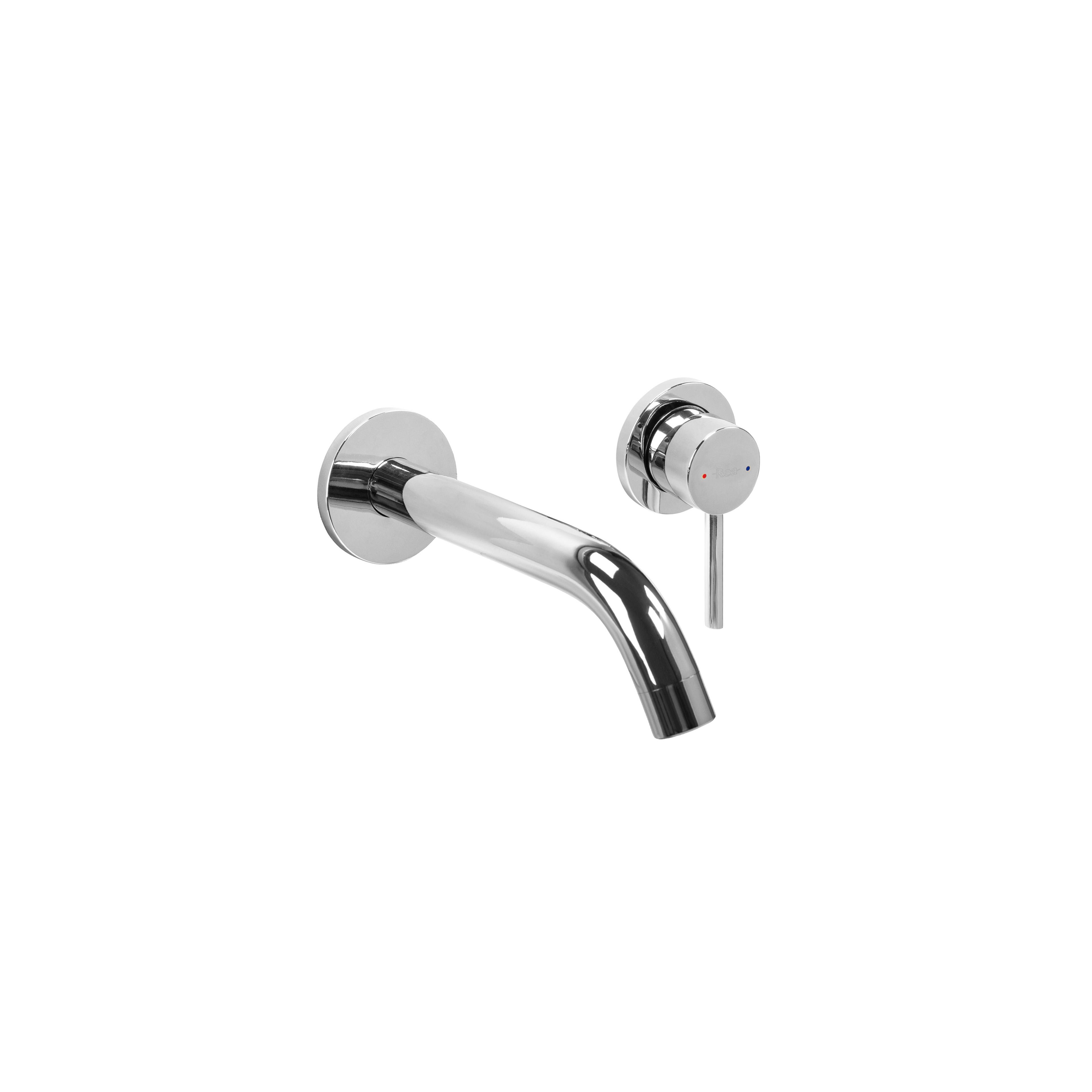 Rubinetto da parete Rea Owen Chrome + BOX