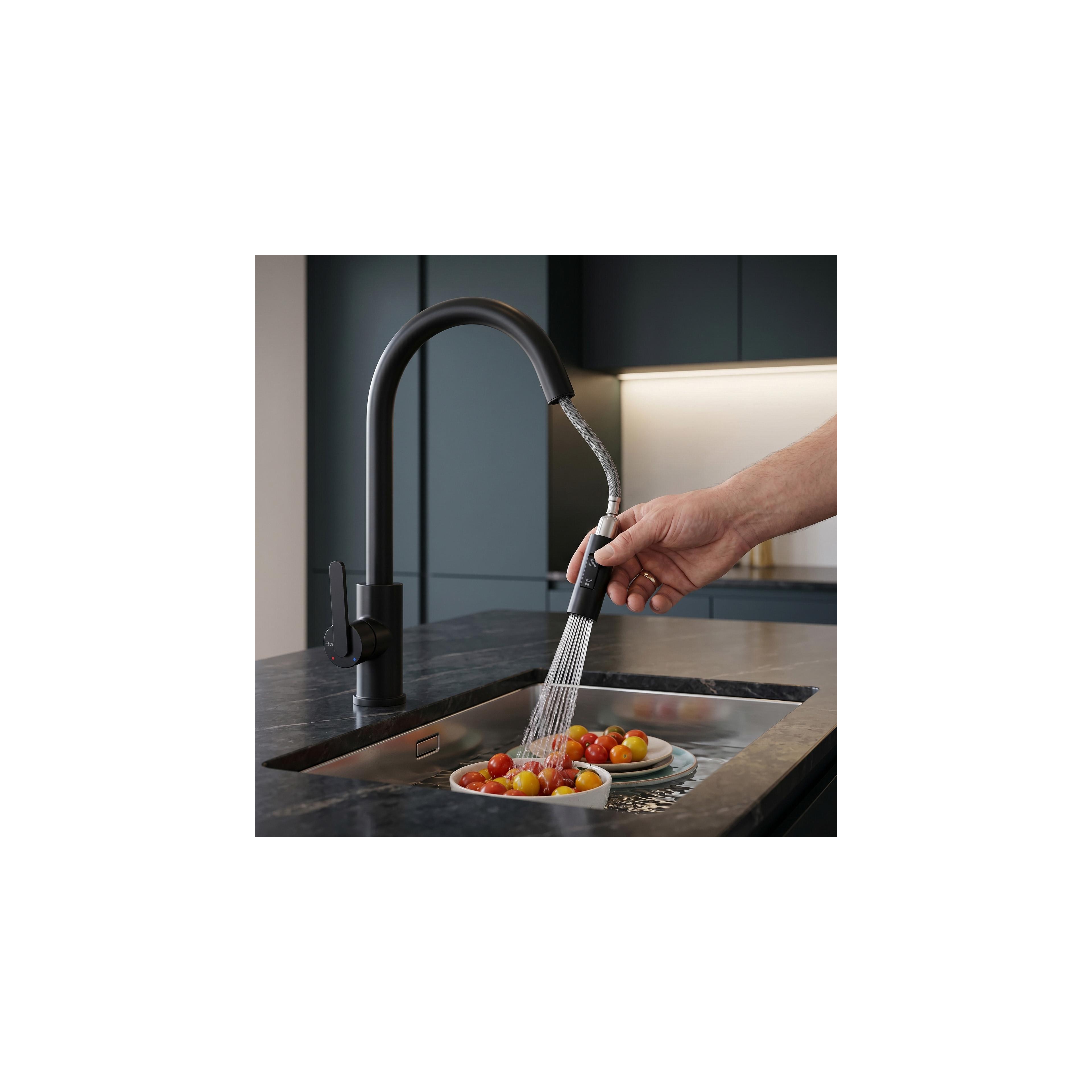 Rubinetto da cucina REA Ontario Black
