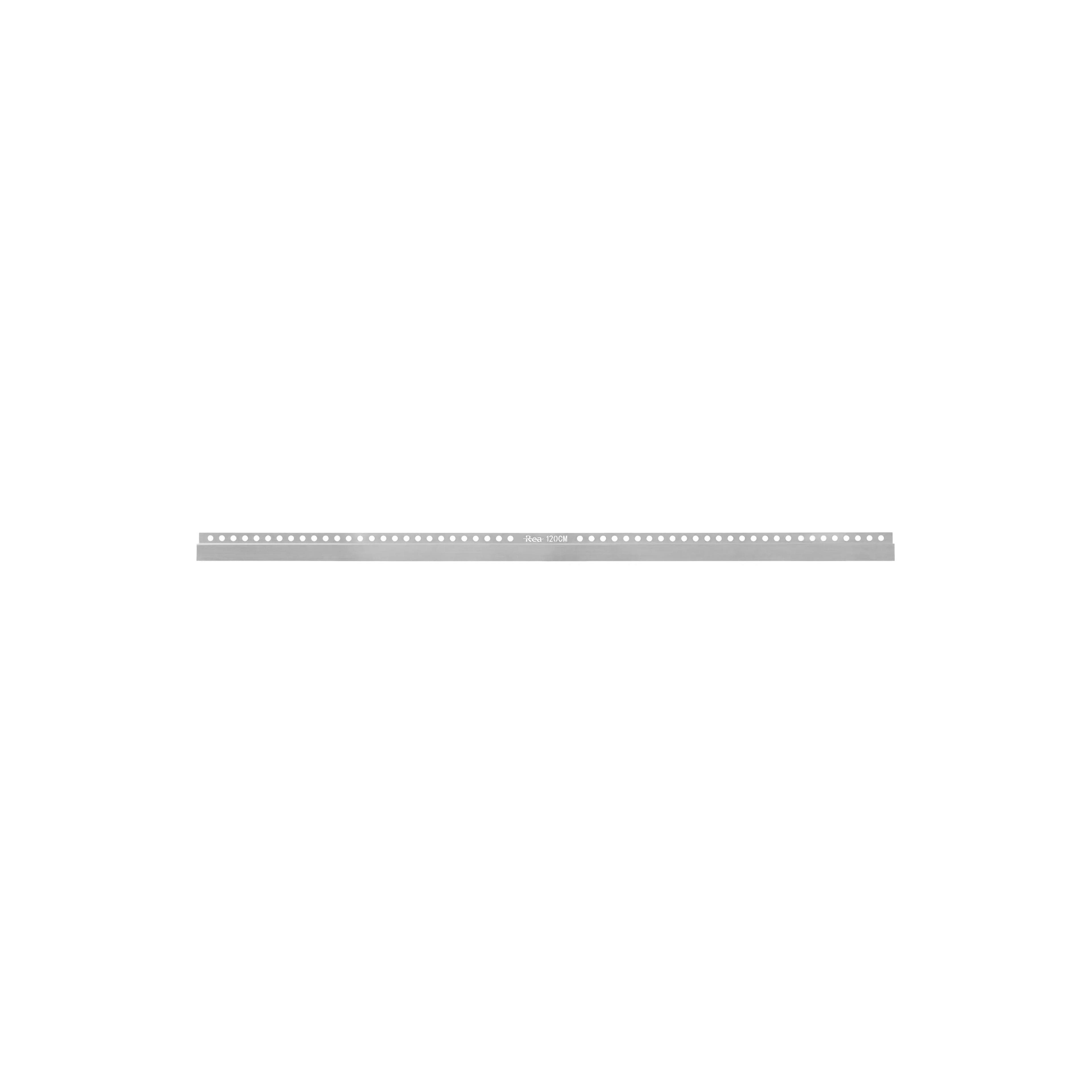 Bande de bordure de receveur de douche avant 120cm BRUSH NICKEL
