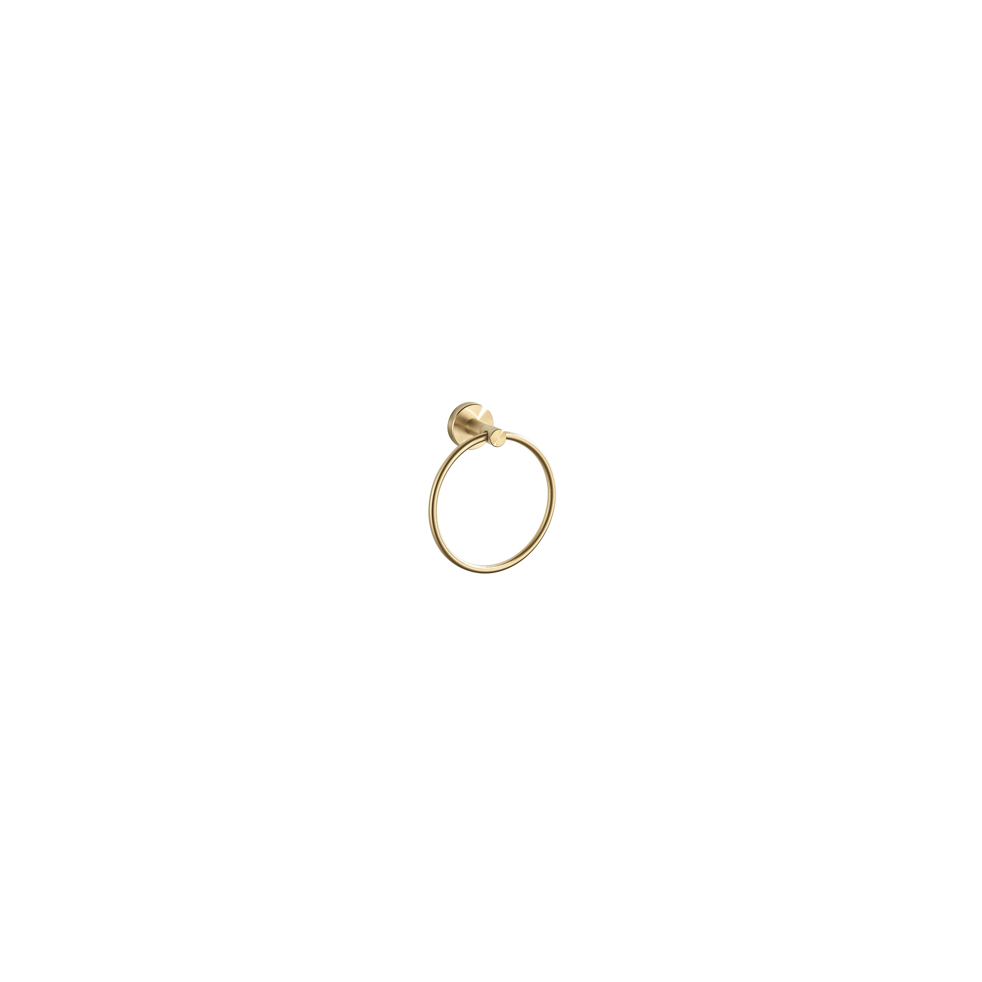 Cuier de baie Ring 6610 Modern Brush Gold