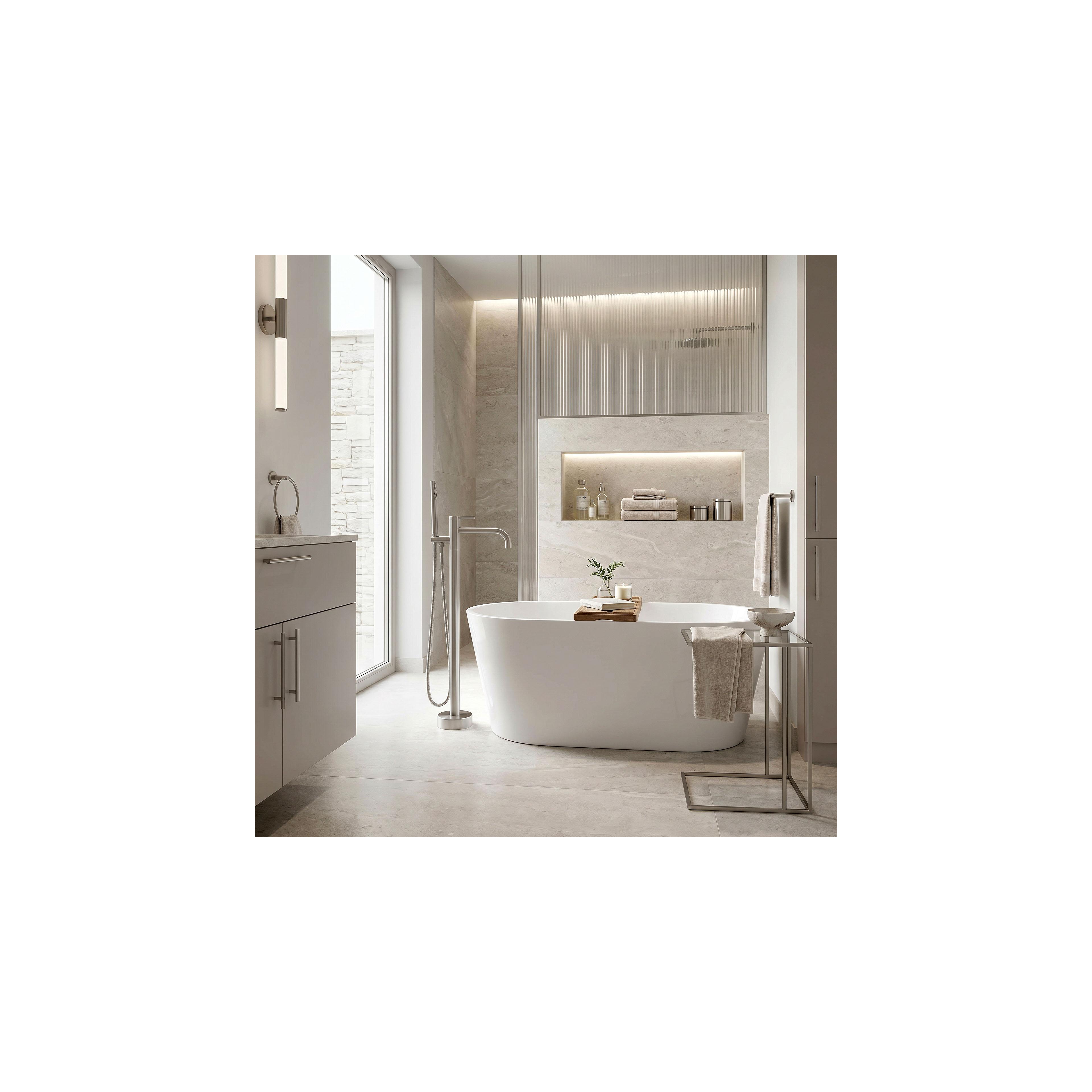 Free-standing faucet Rea Clif Brush Nickel