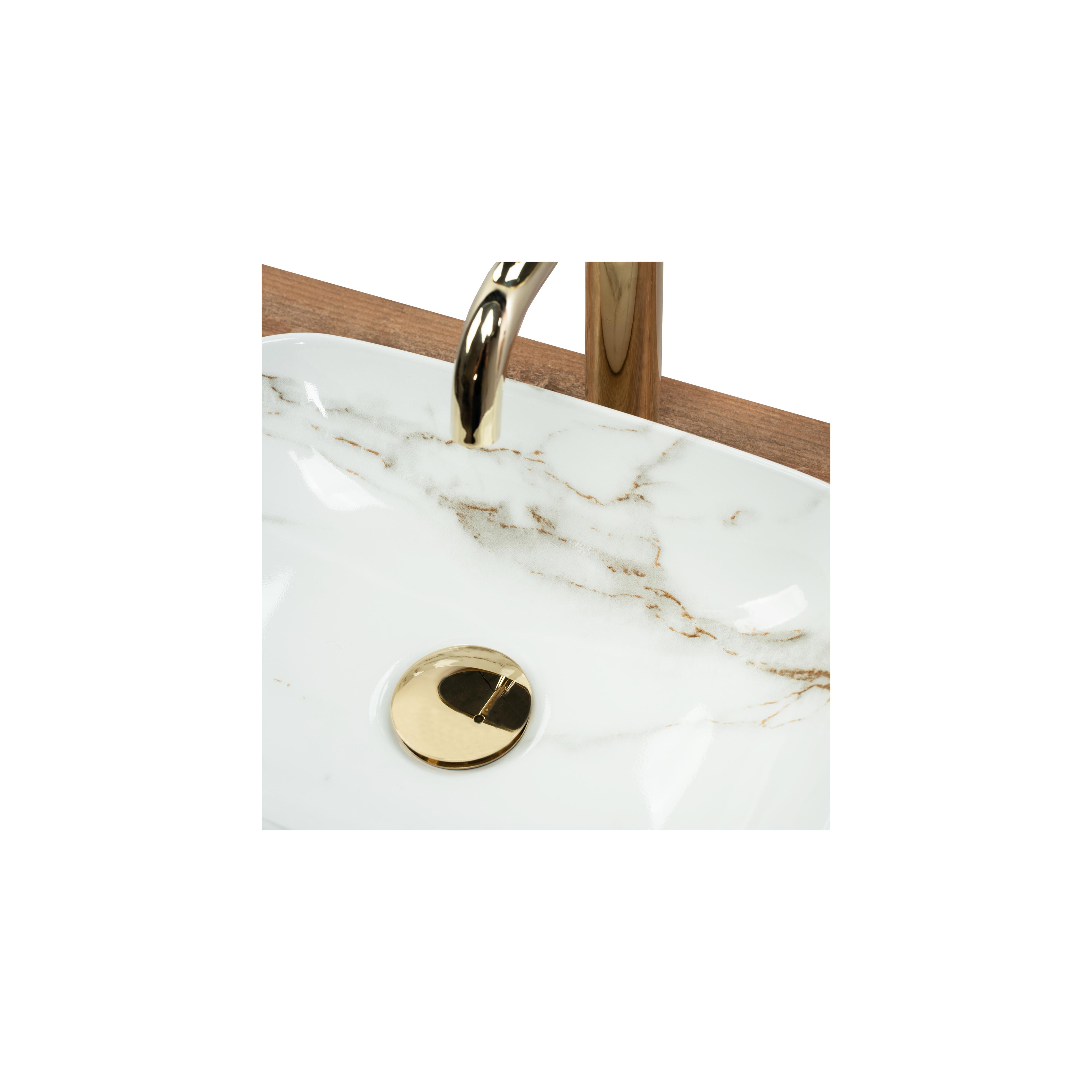 Countertop Basin REA Belinda Mini Shiny Aiax