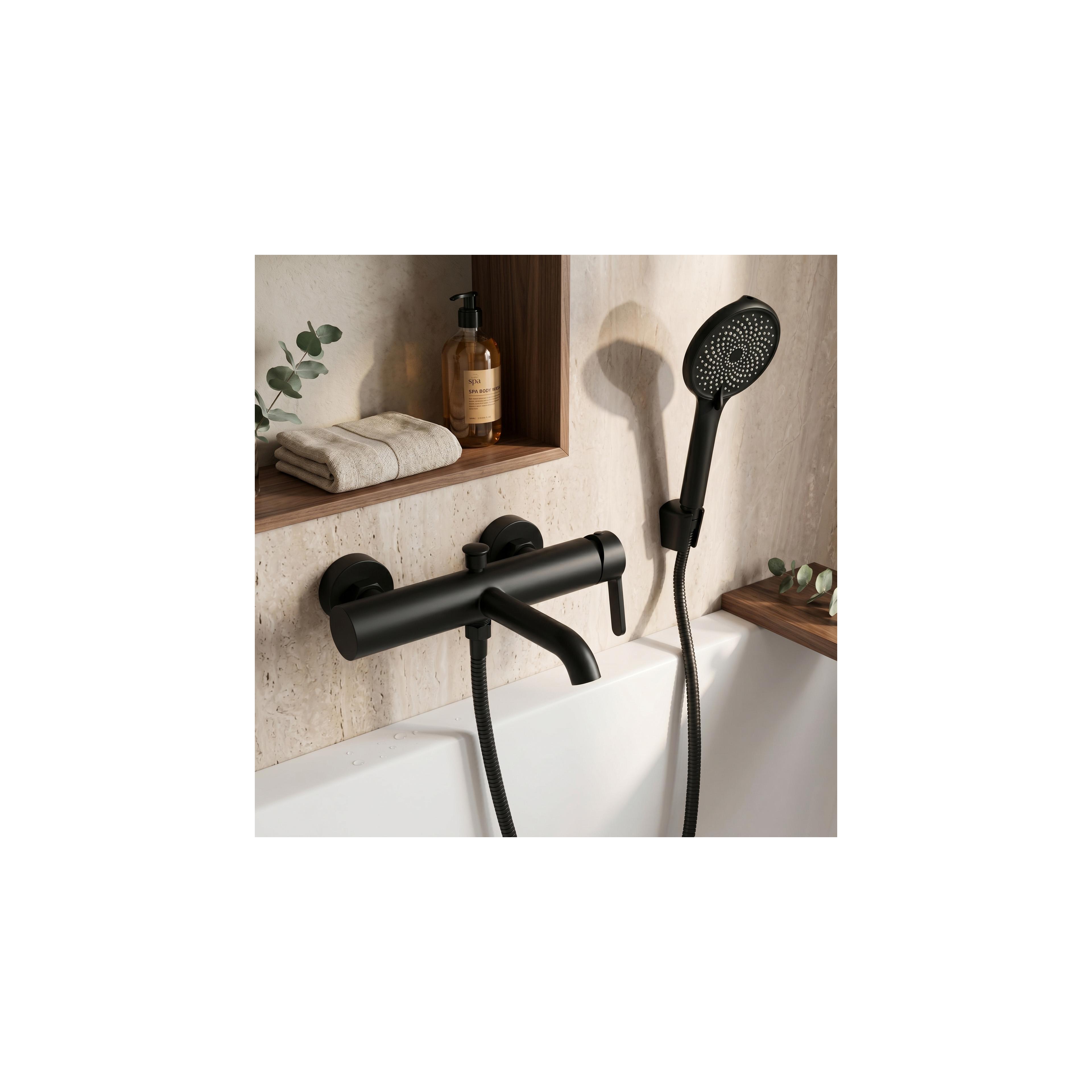 Bath faucet REA Ontario Side Black