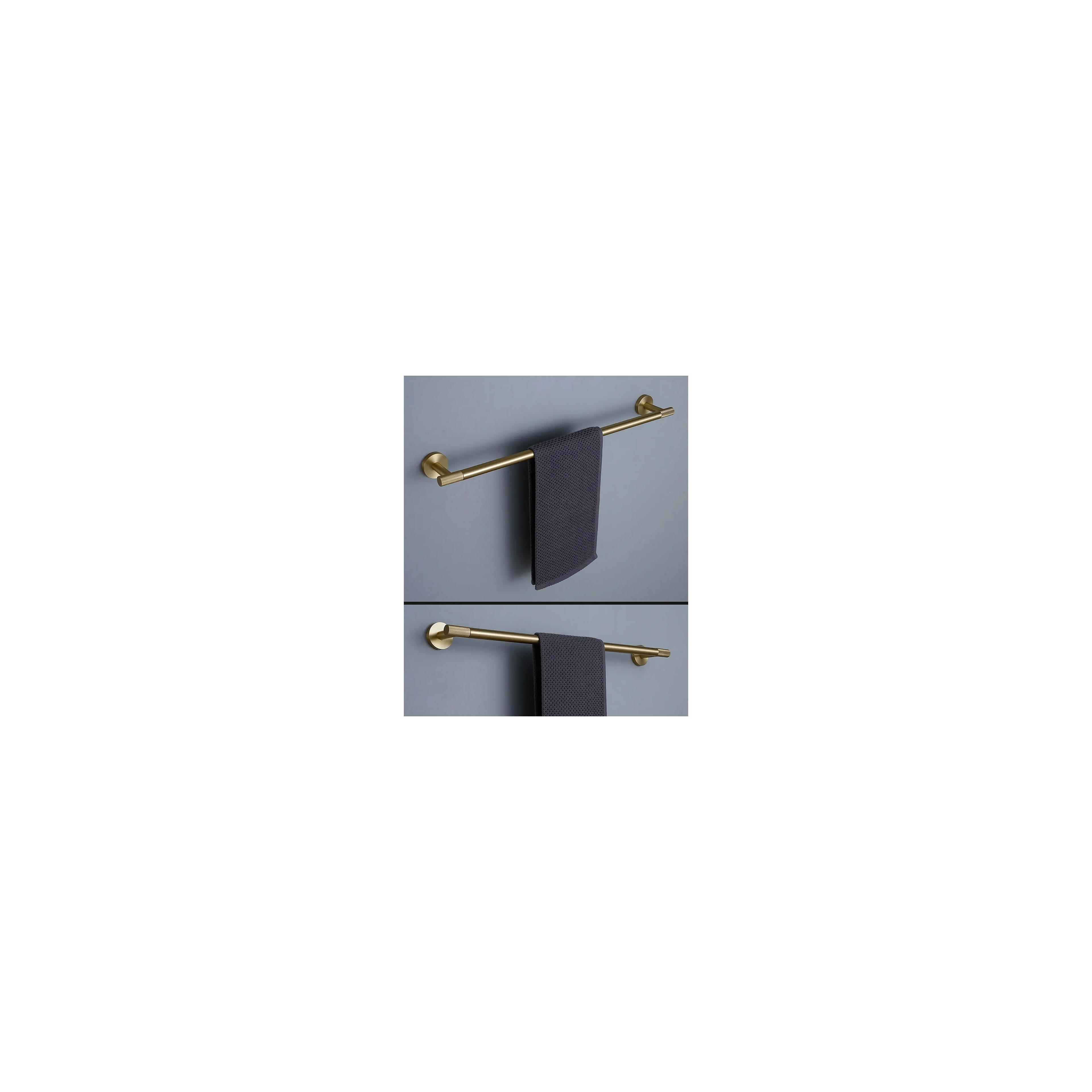 Bathroom hanger 6603 Modern Brush Gold