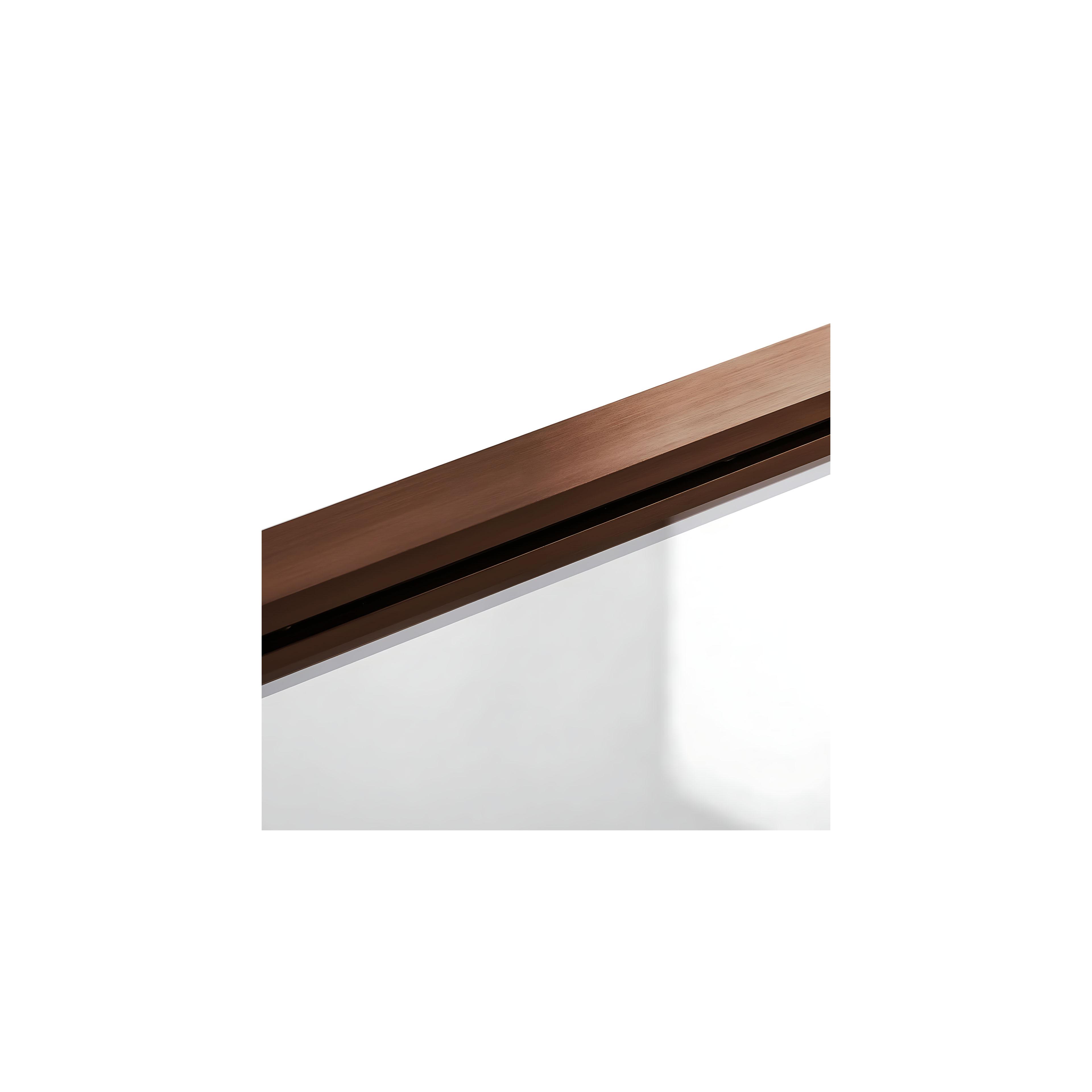 Pare-baignoire pliant Rea Agat-2 80 Brush Copper