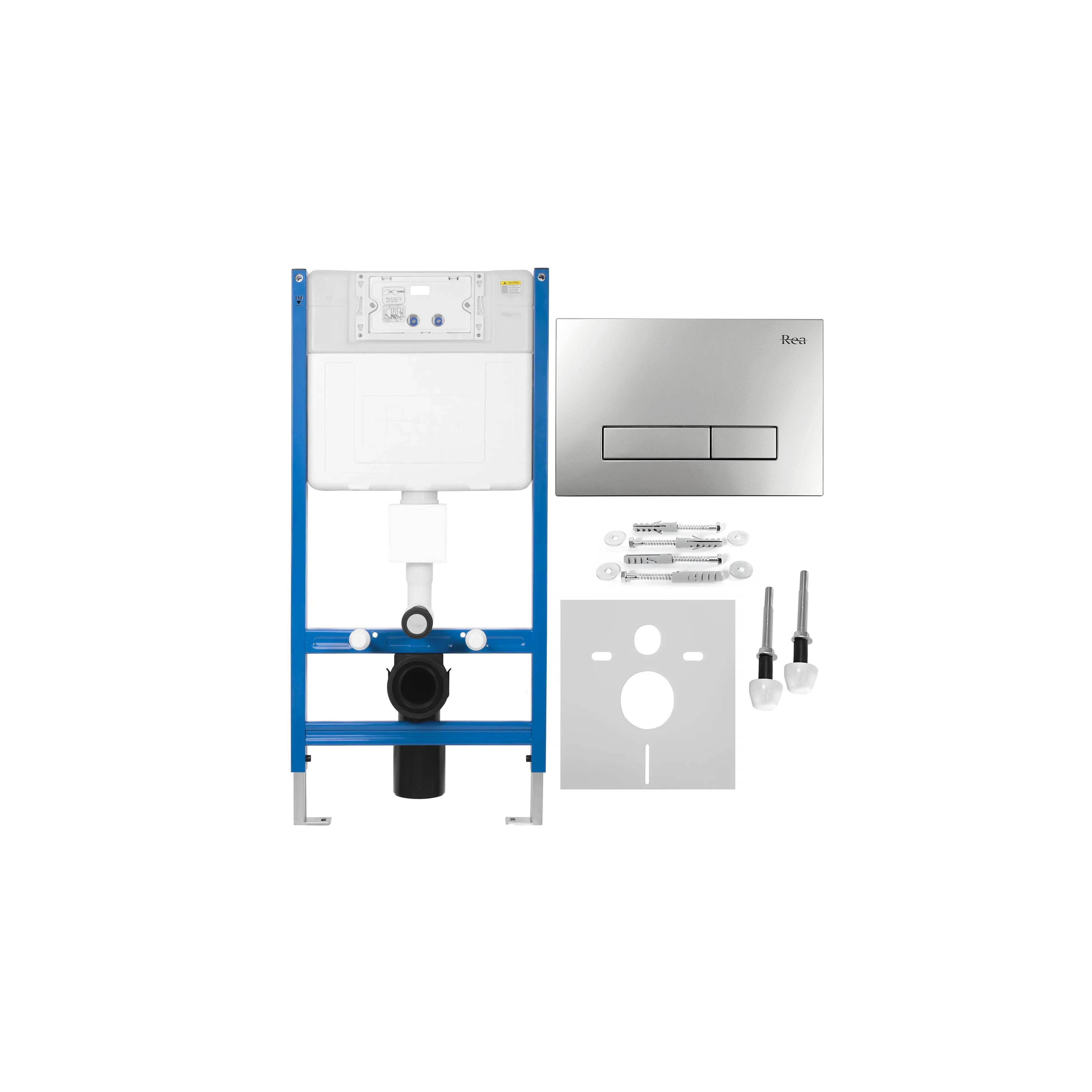 Varjatud WC riiul K011A-Q REA HD Satin
