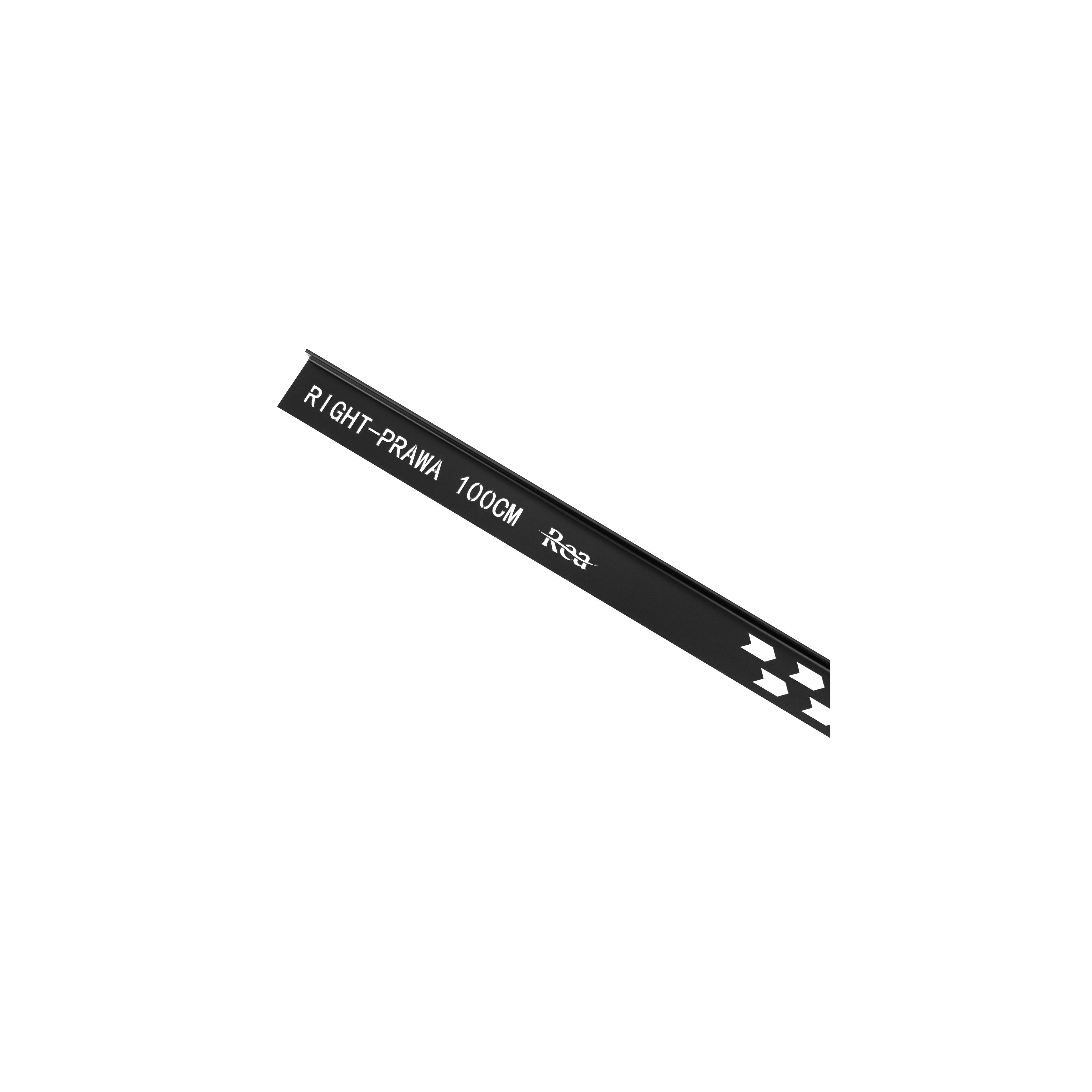 Наклонная планка для душевого поддона 100cm Black