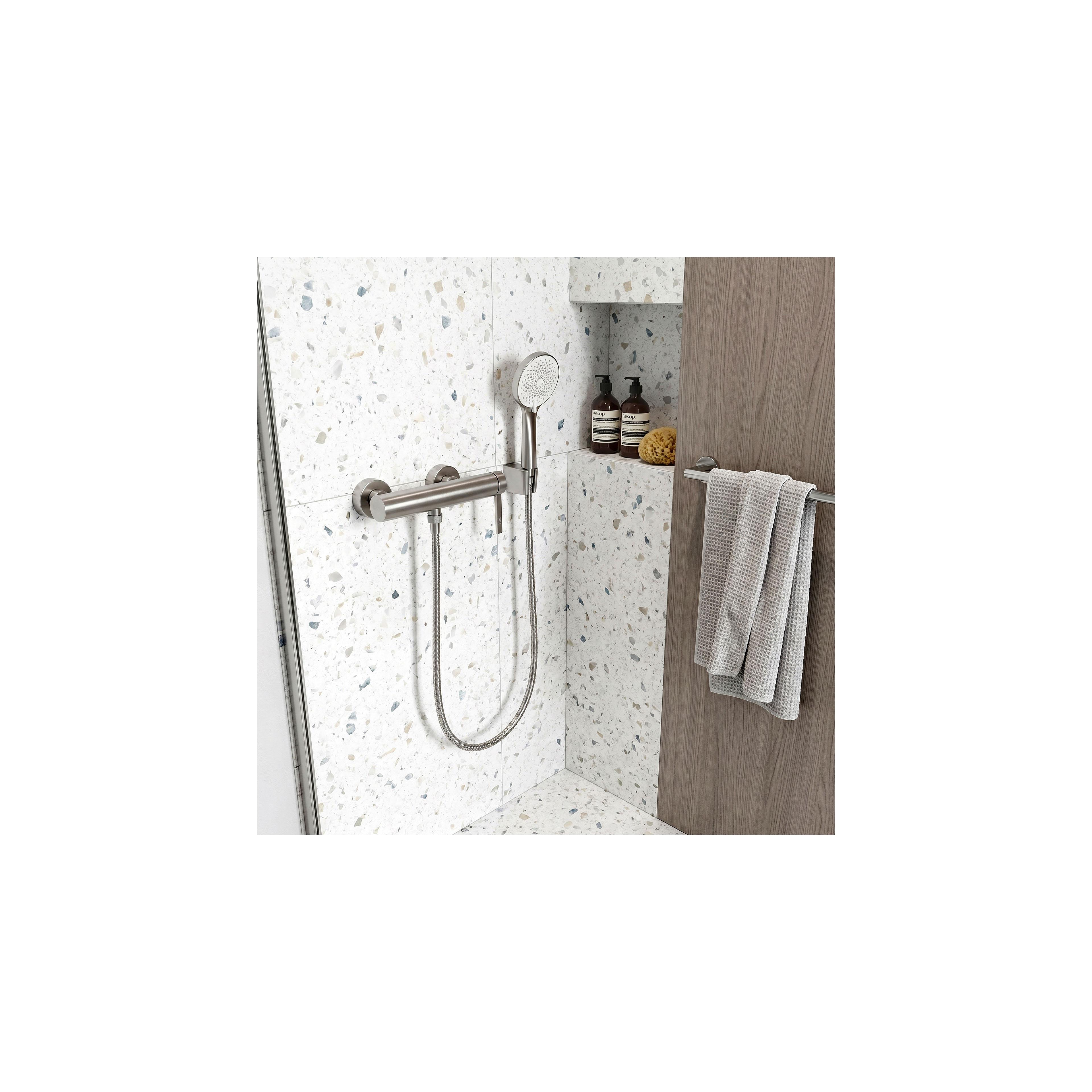 Βρύση ντους REA Rivo Nickel Brushed