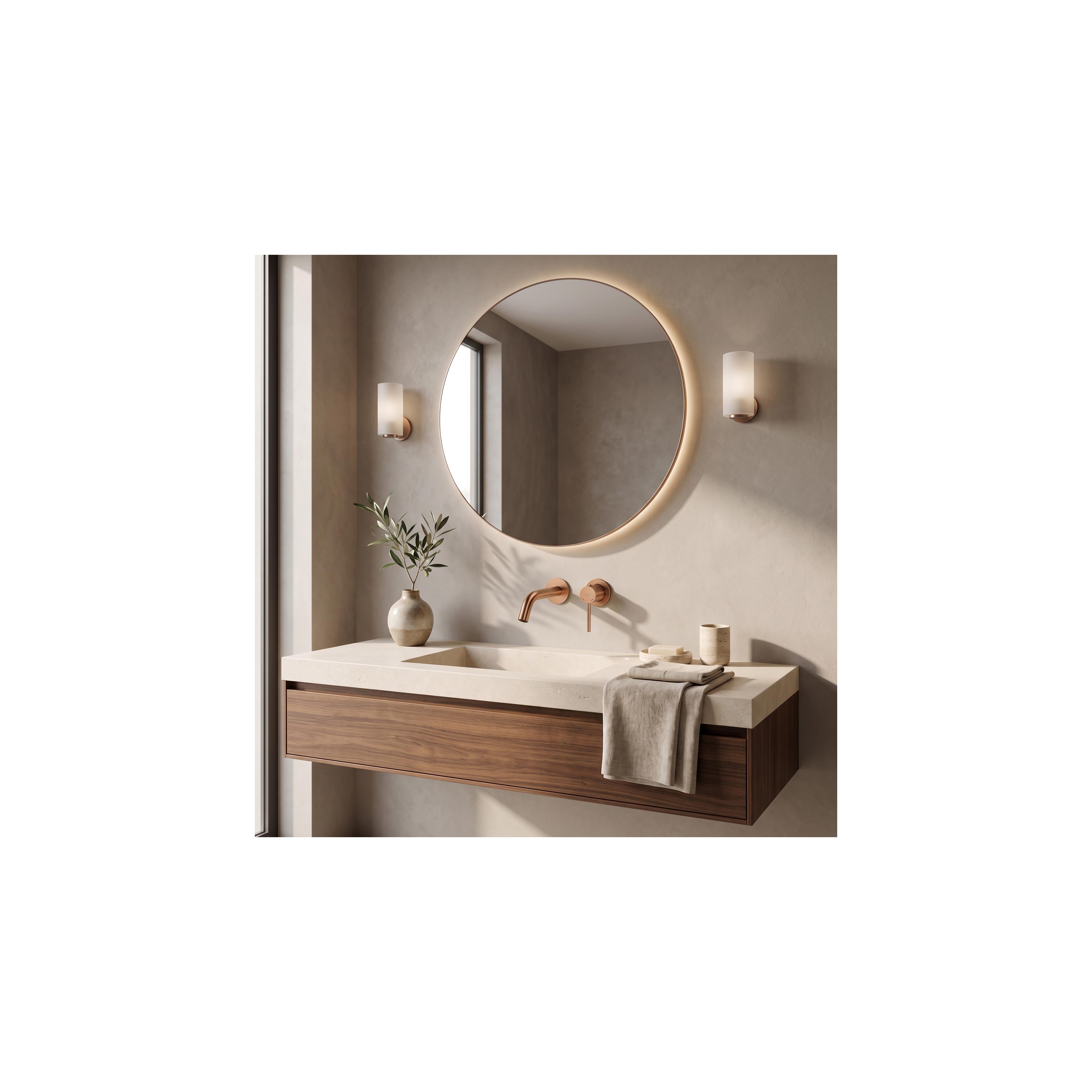 Wall Mounted faucet Rea Clif Brush Copper
