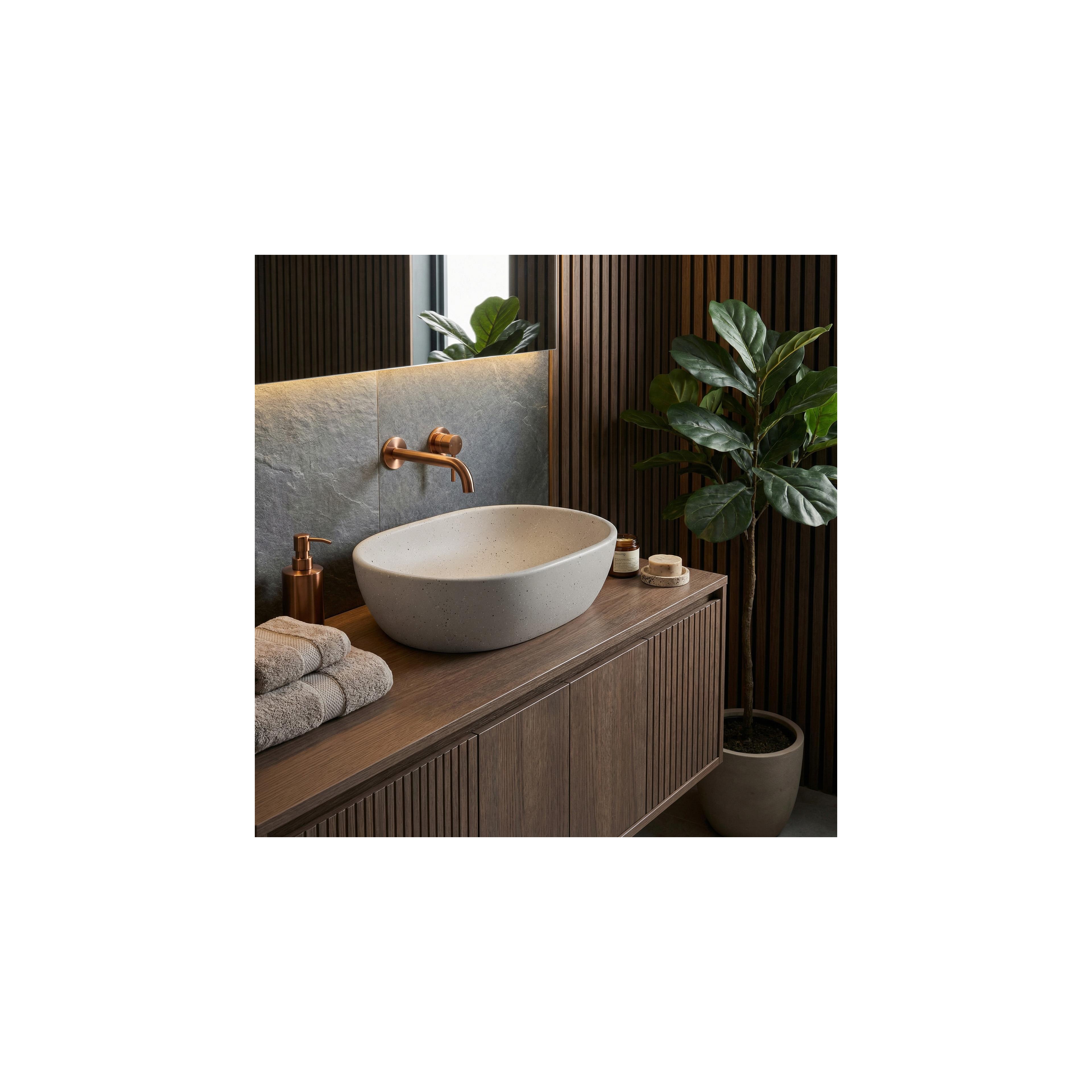 Countertop washbasin Rea Amelia Sandy