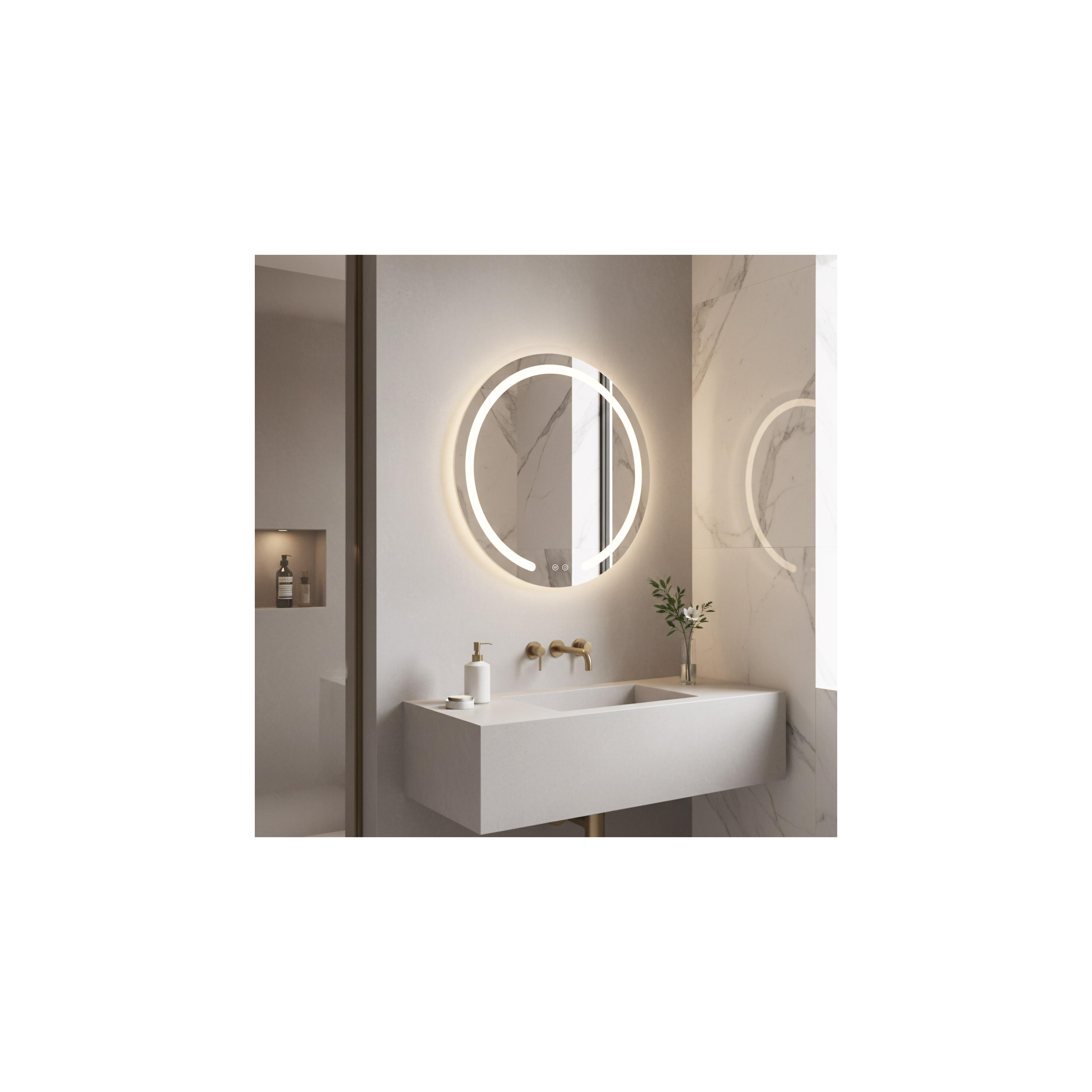 Miroir LED 60cm Modern