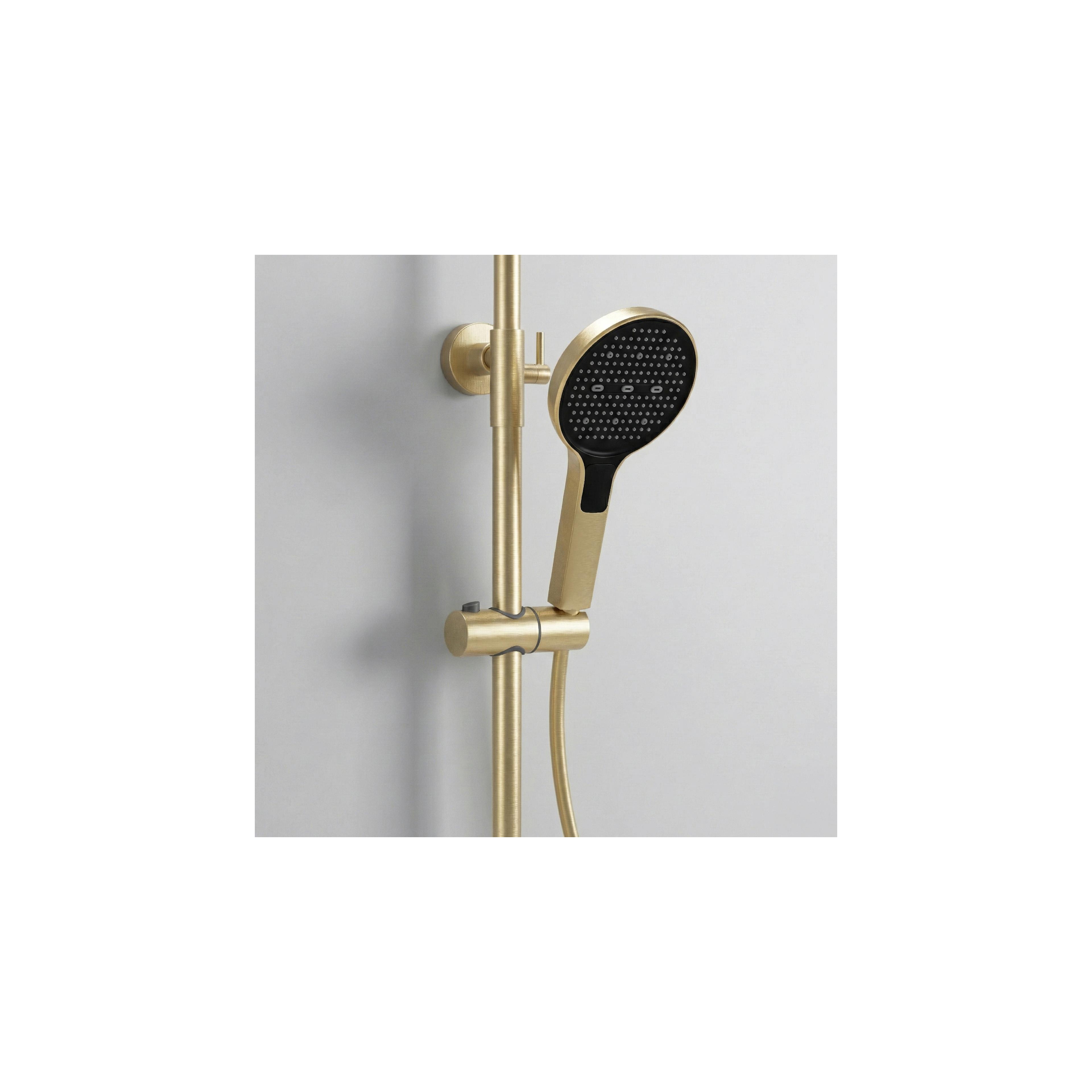 Ρυθμιζόμενη Στήλη Ντουζ Rea Creo Brush Gold 87 - 128 εκ.