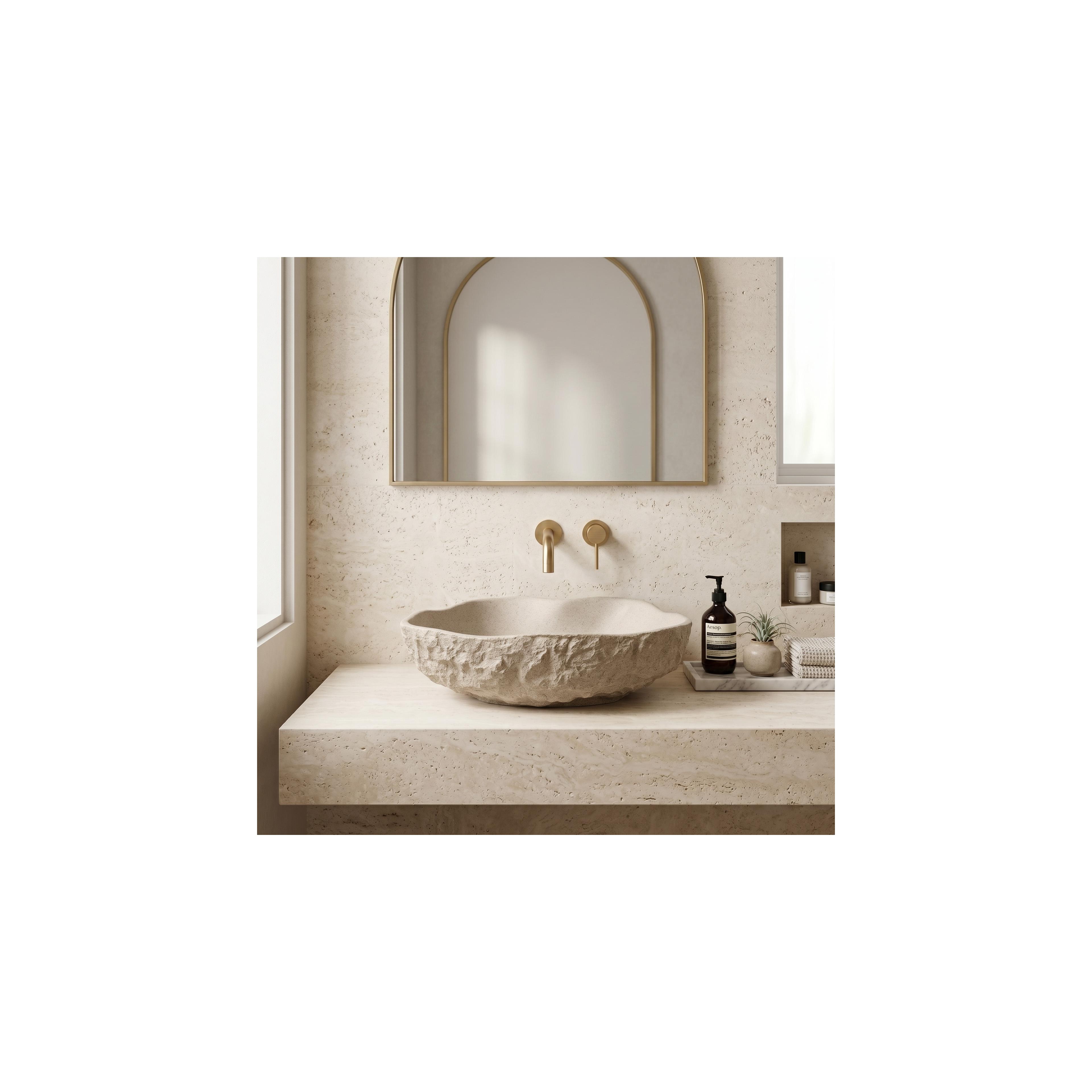 Opzetwastafel Rea Isla Warm Beige