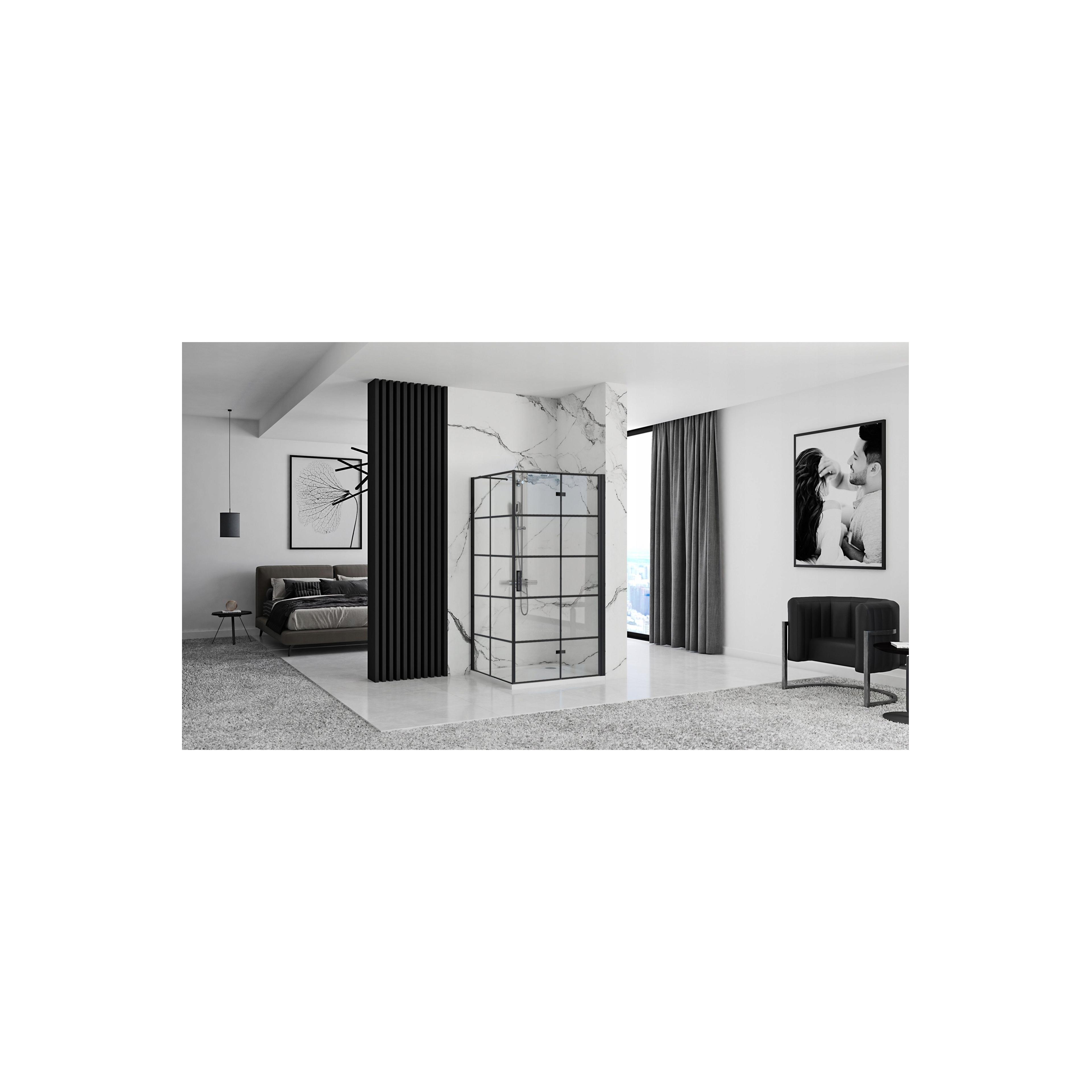 Душ кабина Rea Molier Black 110x80
