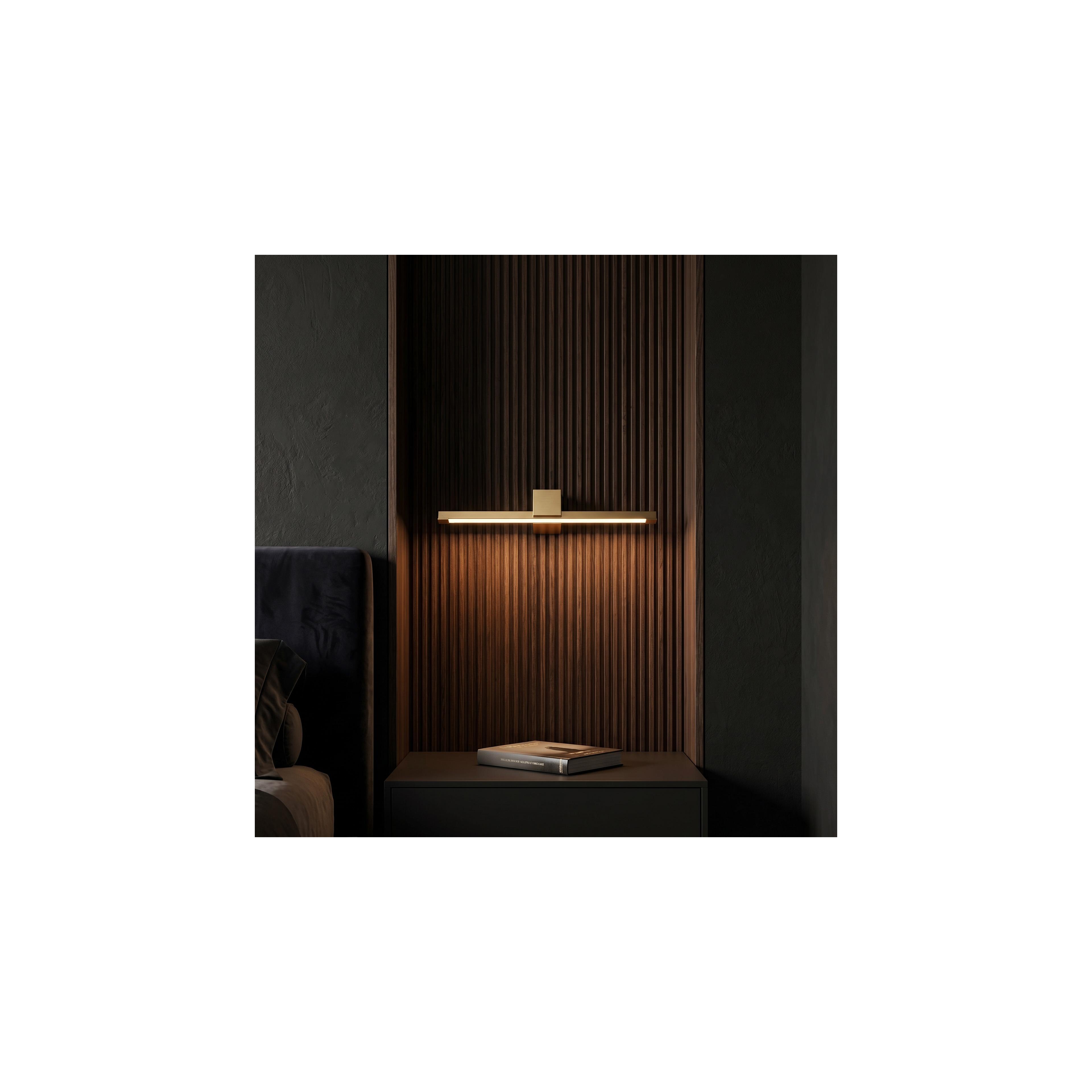 Bad LED-Wandleuchte SWE047-1W 60cm GOLD BRUSH