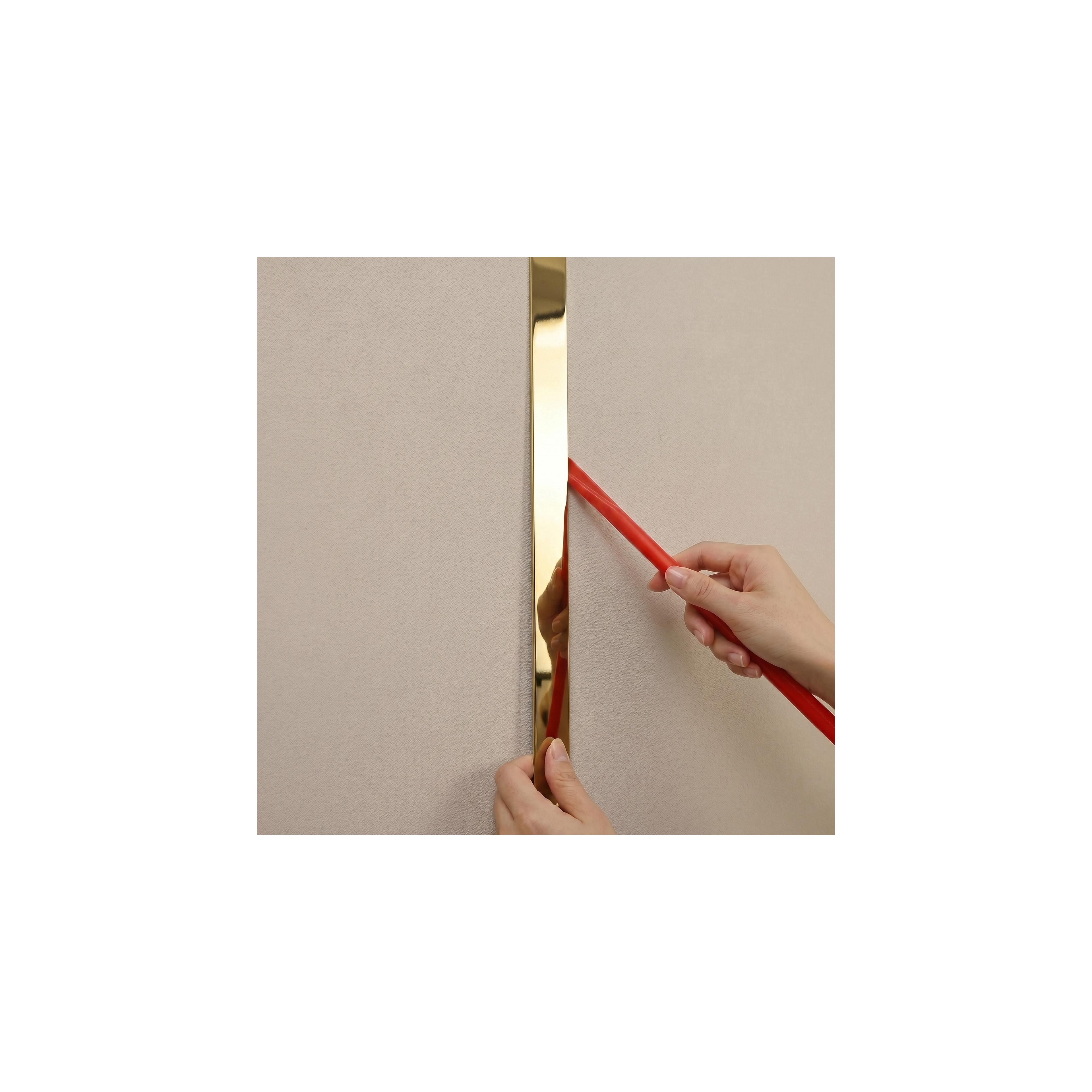 Självhäftande dekorlist Rea P14454CA 3,8cm Gold