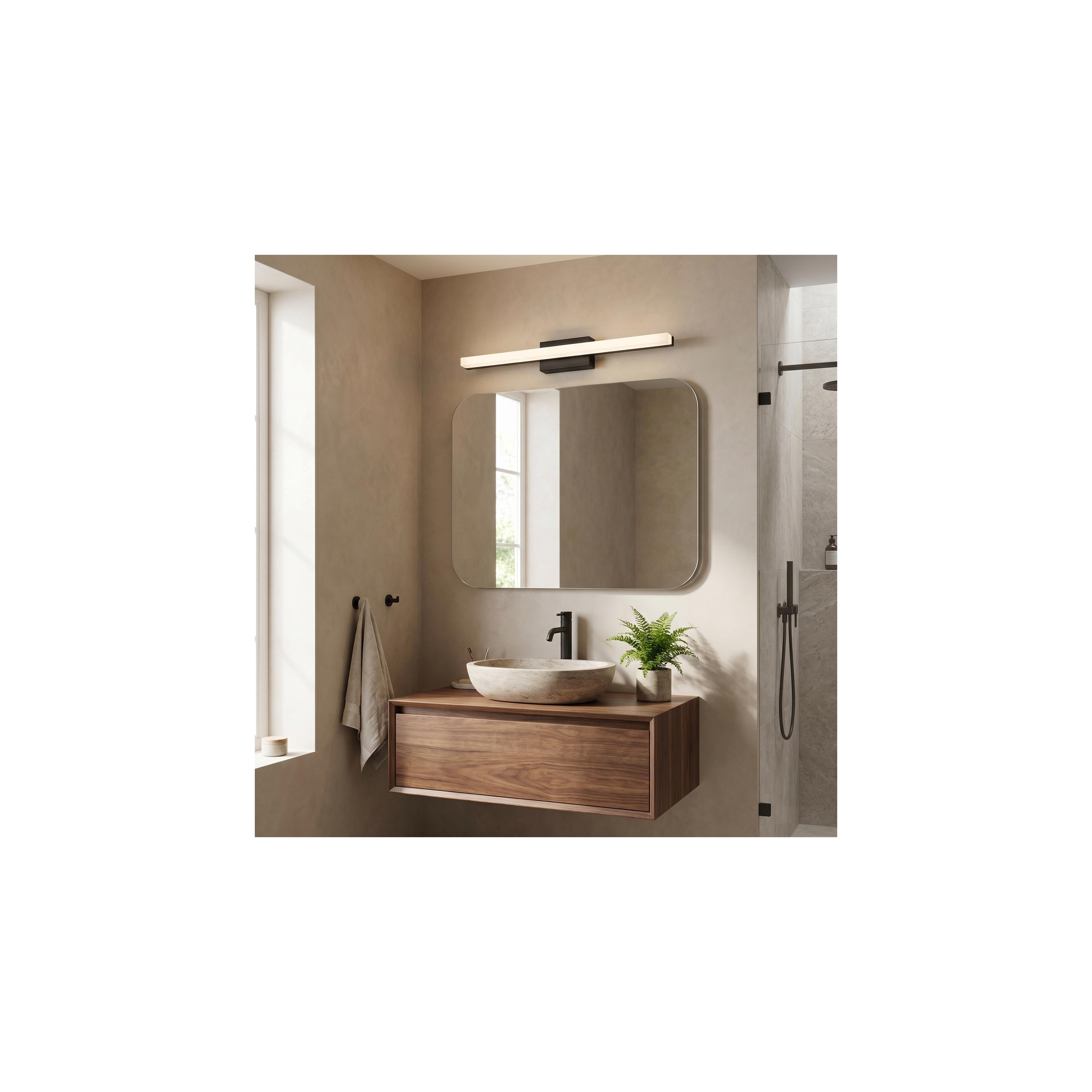 KINKIET ŁAZIENKOWY LED 60CM APP1855-1W BLACK