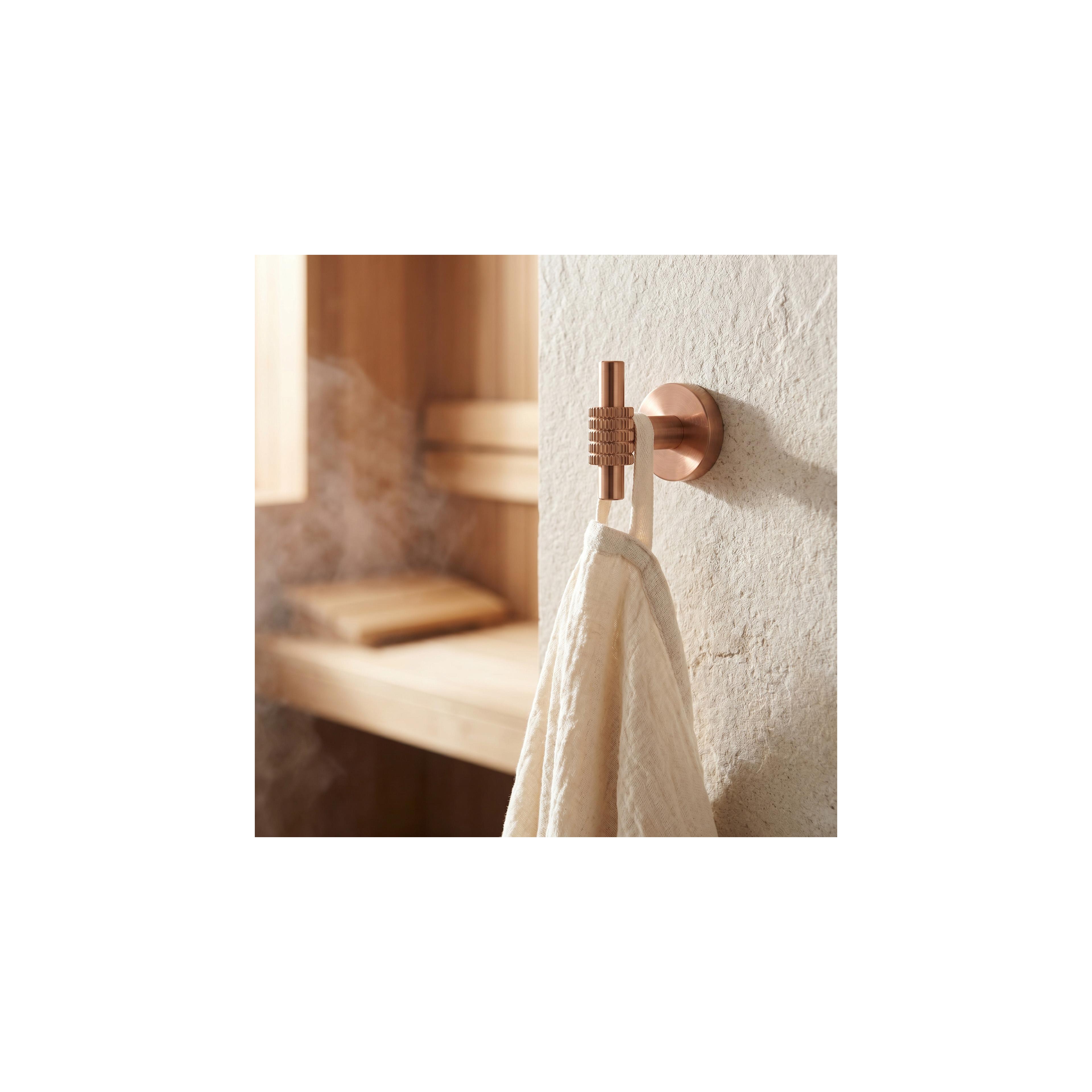 Bathroom hook 29104 Riwon Brush Copper