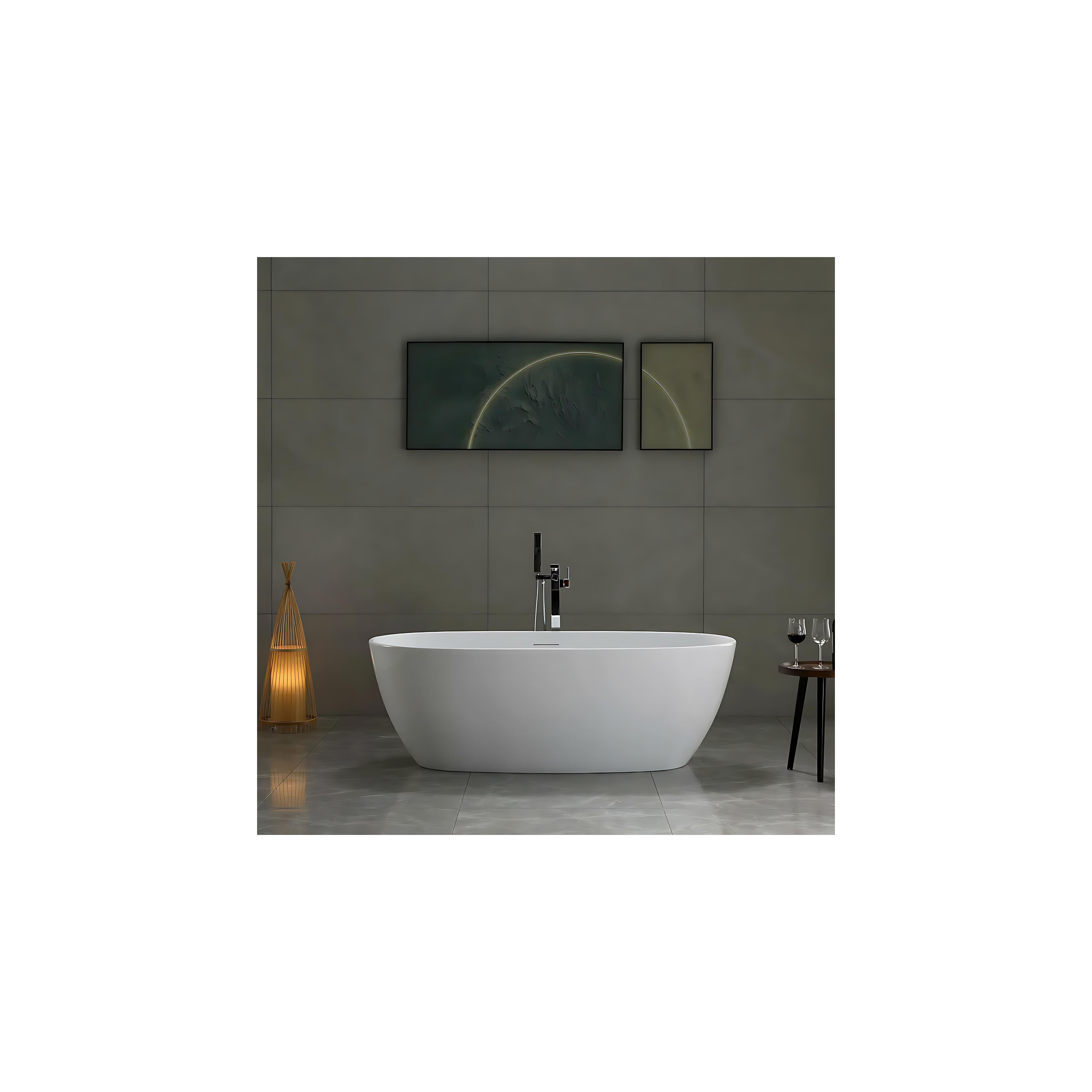 Freestanding Acrylic Bathtub ROMA 170