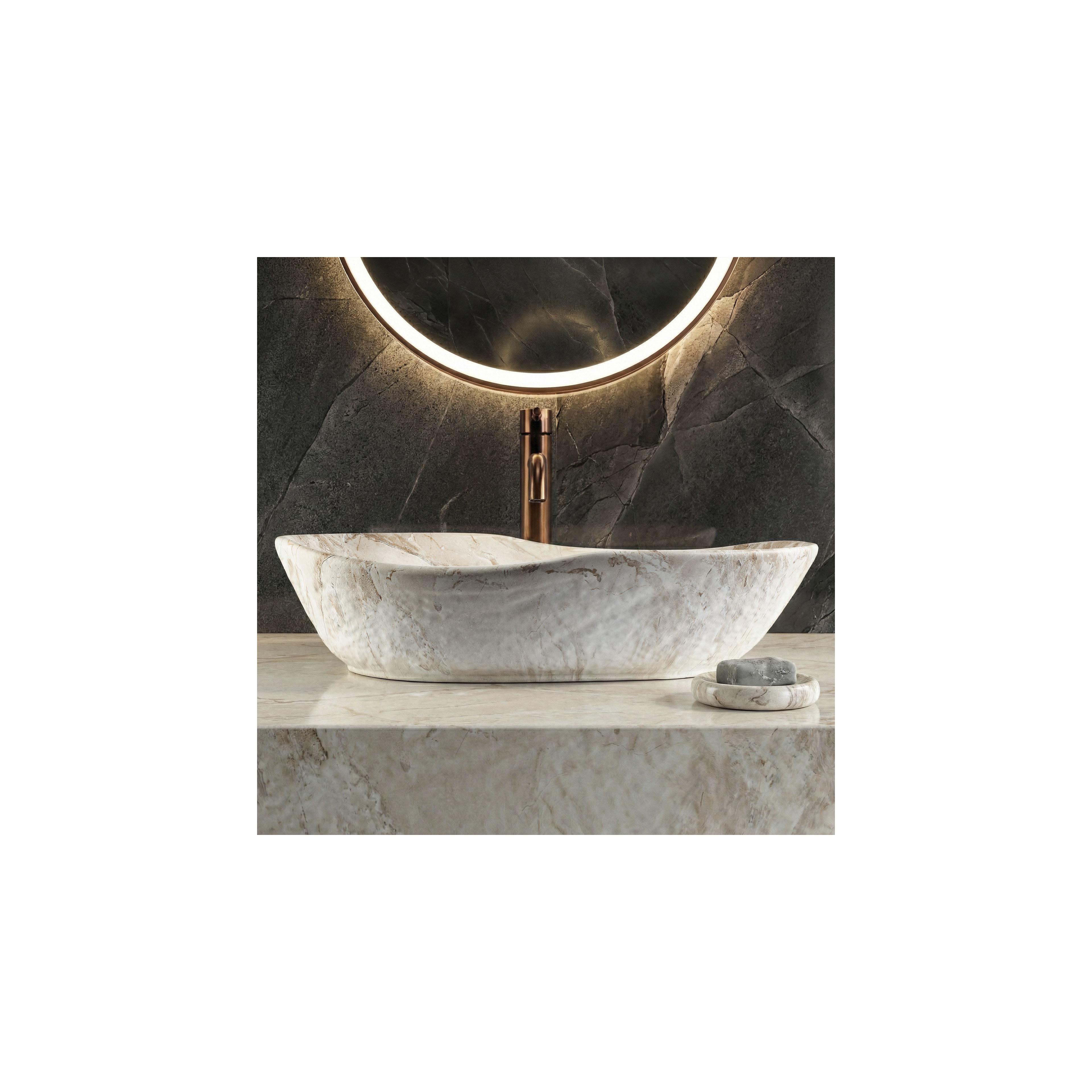 Umywalka nablatowa Rea Emilia Reno