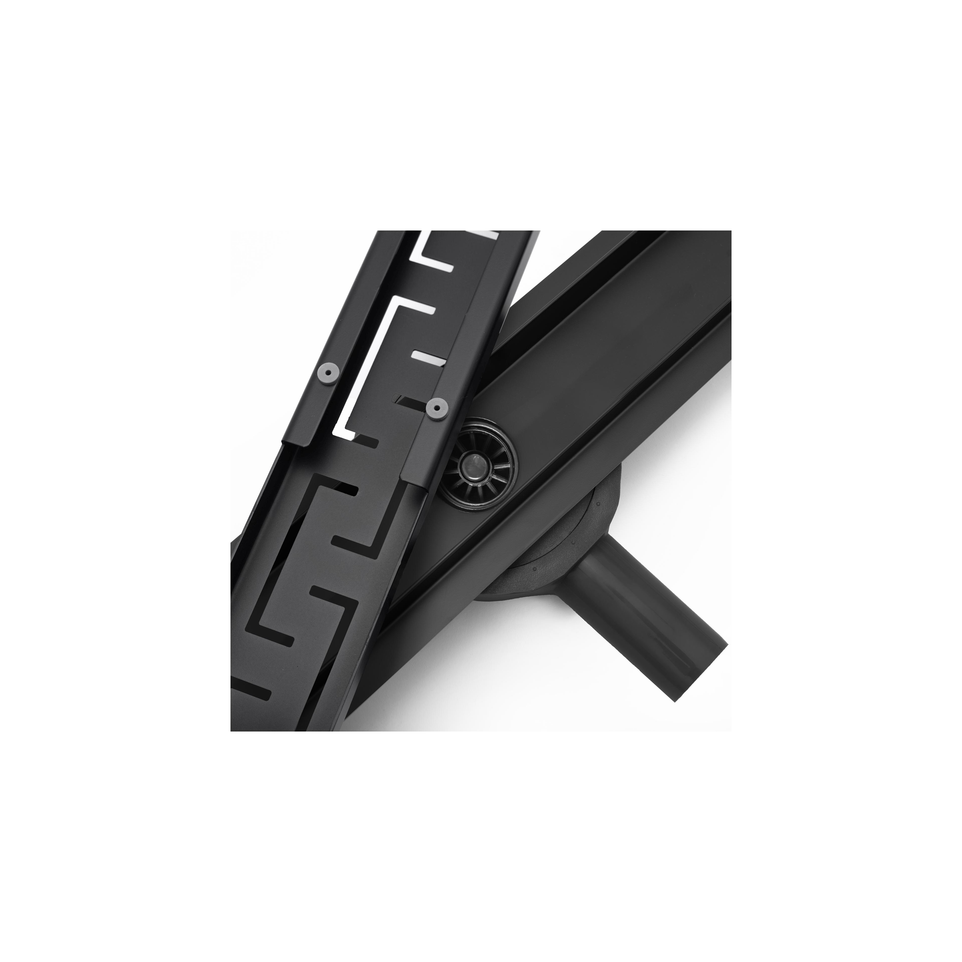 Drain linéaire Rea Greek PRO Black Mat 80