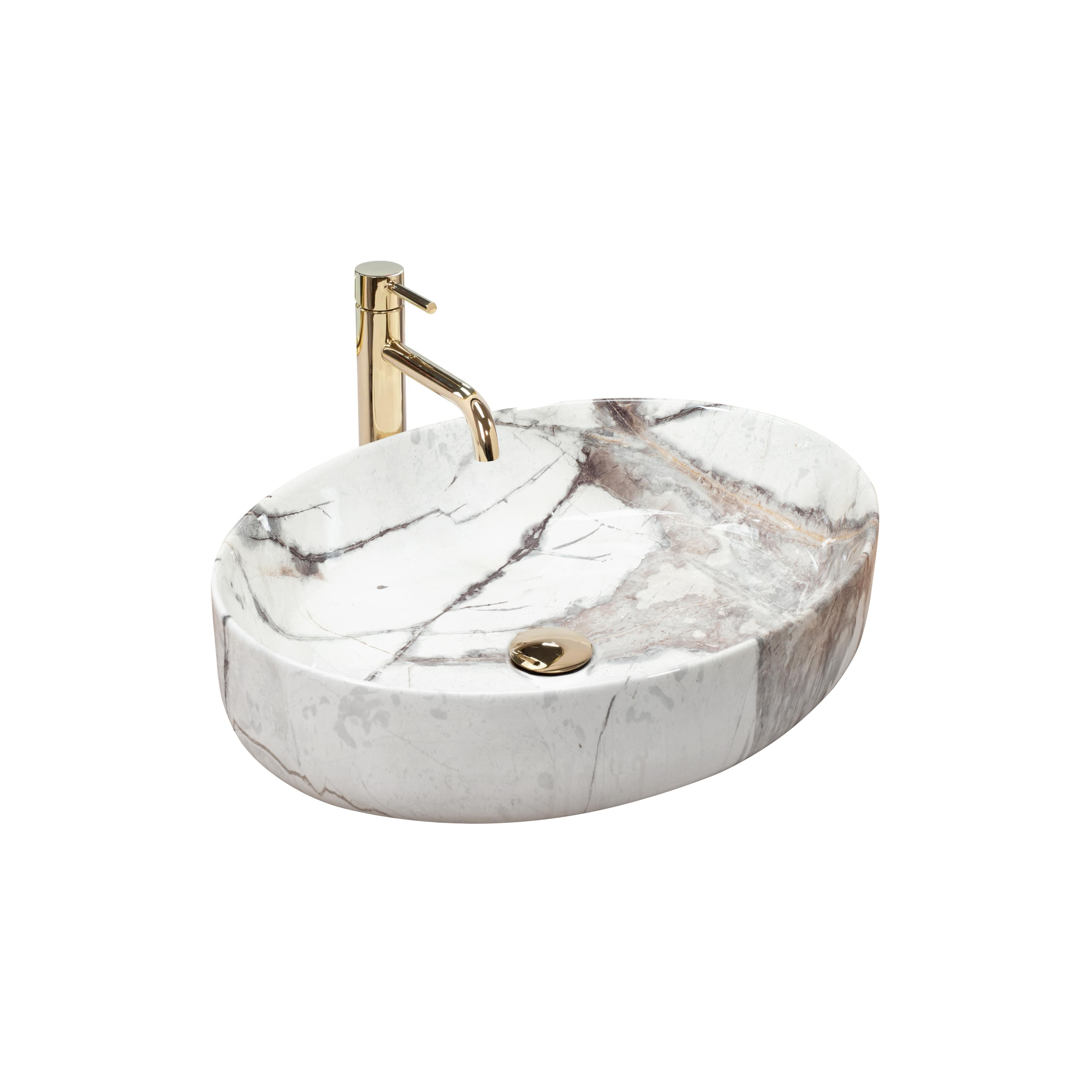 Countertop Basin REA Queen Thunder Shiny