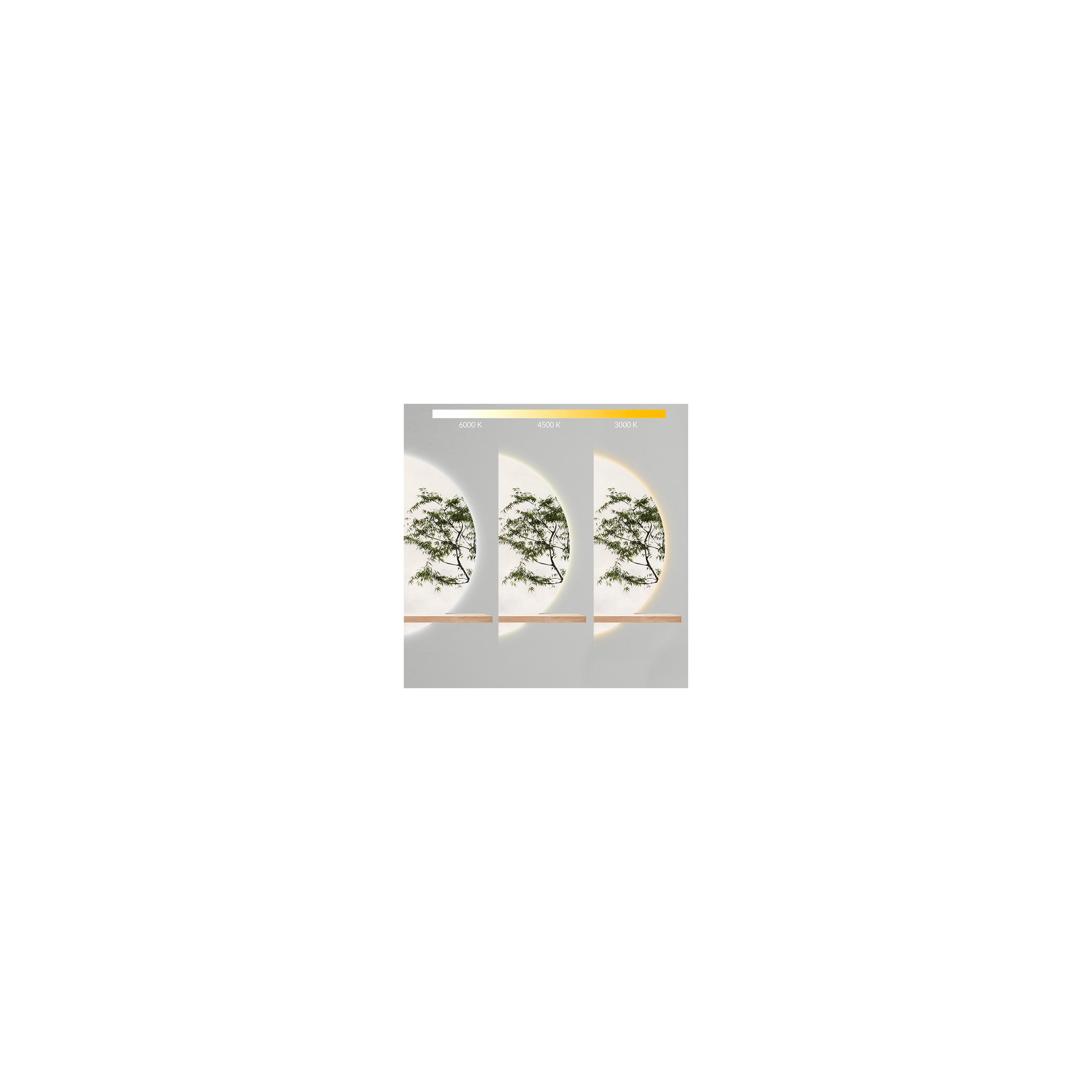 Miroir LED 60cm 102