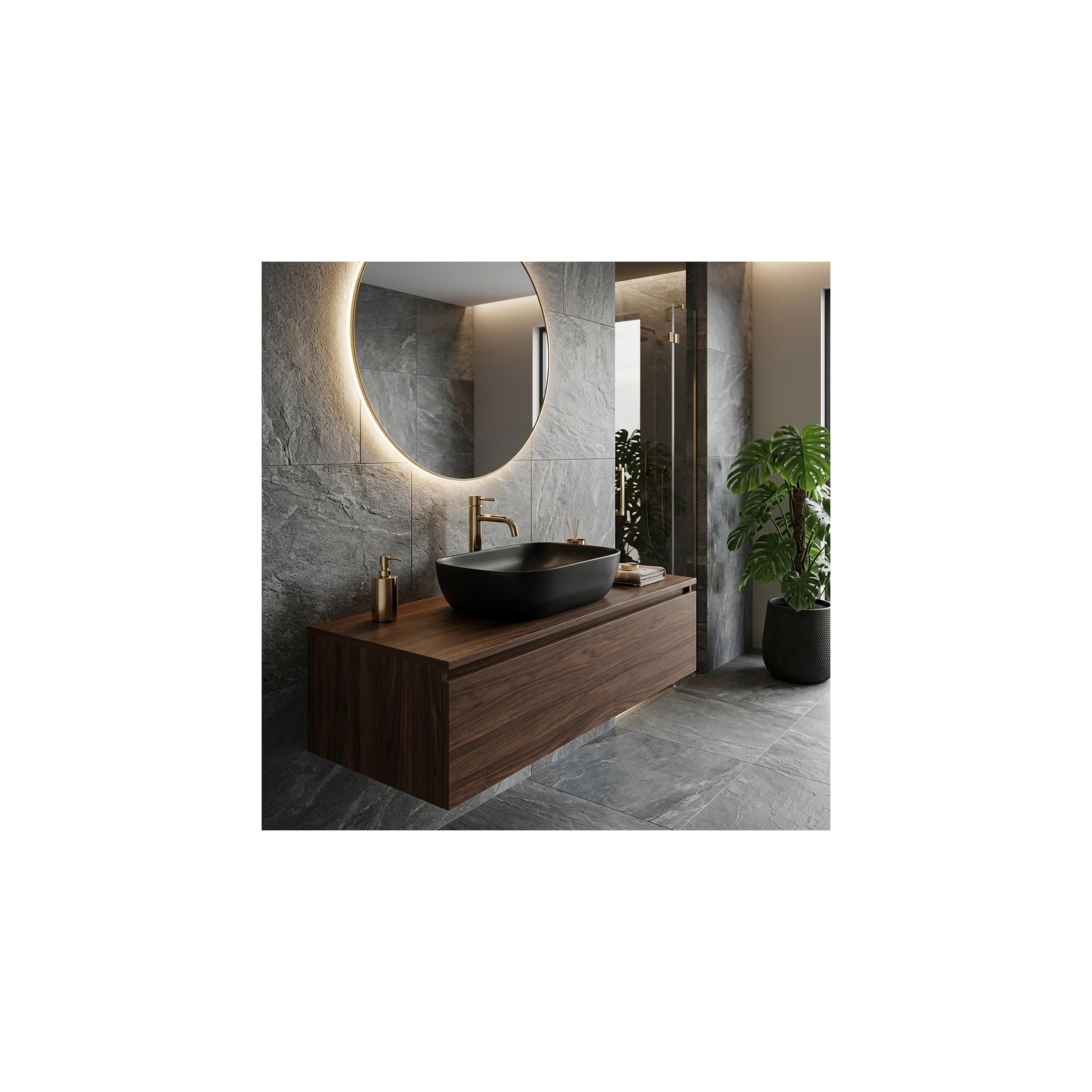 Rea Belinda Black Mat countertop valamu