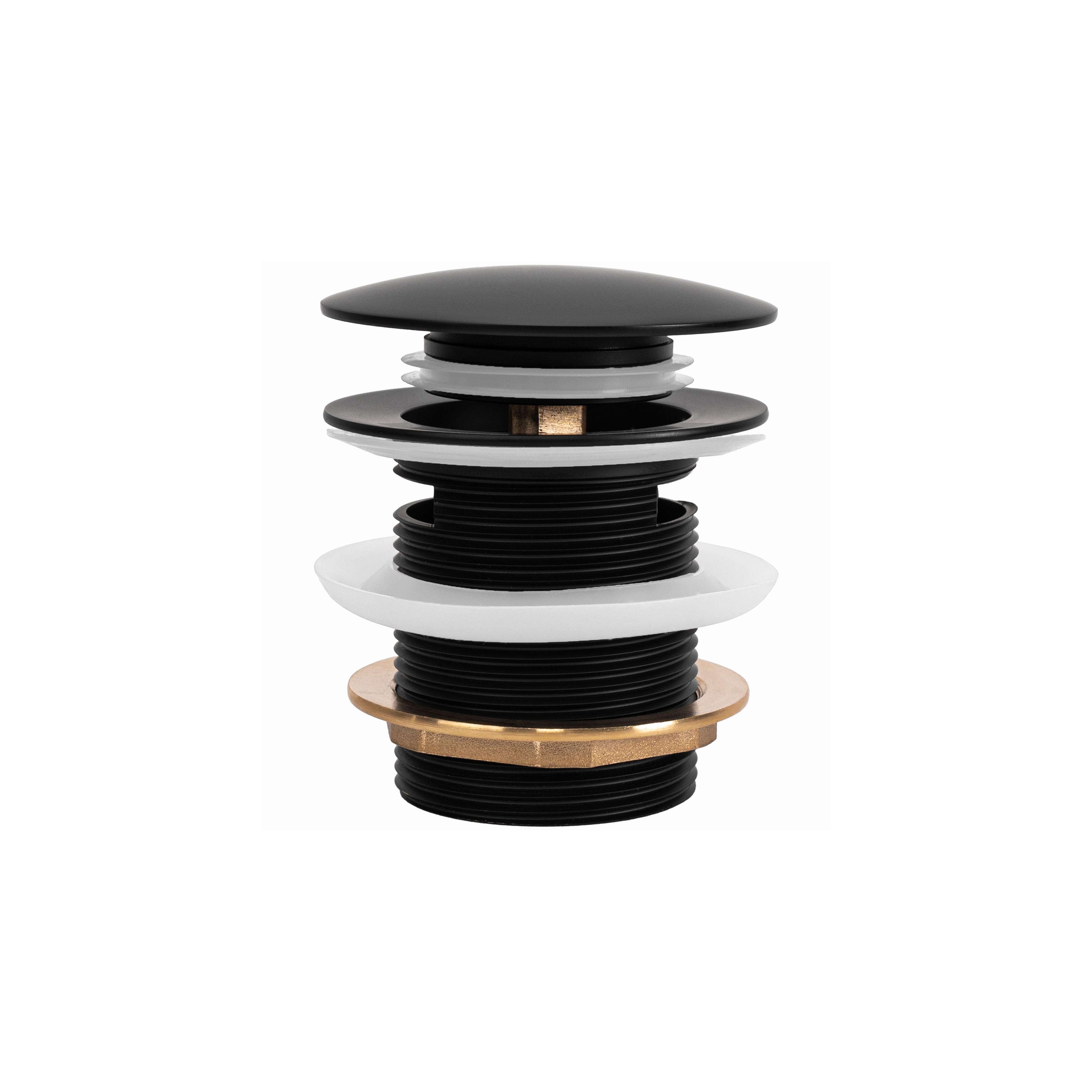 Bathtub Plug Rea Black 6cm