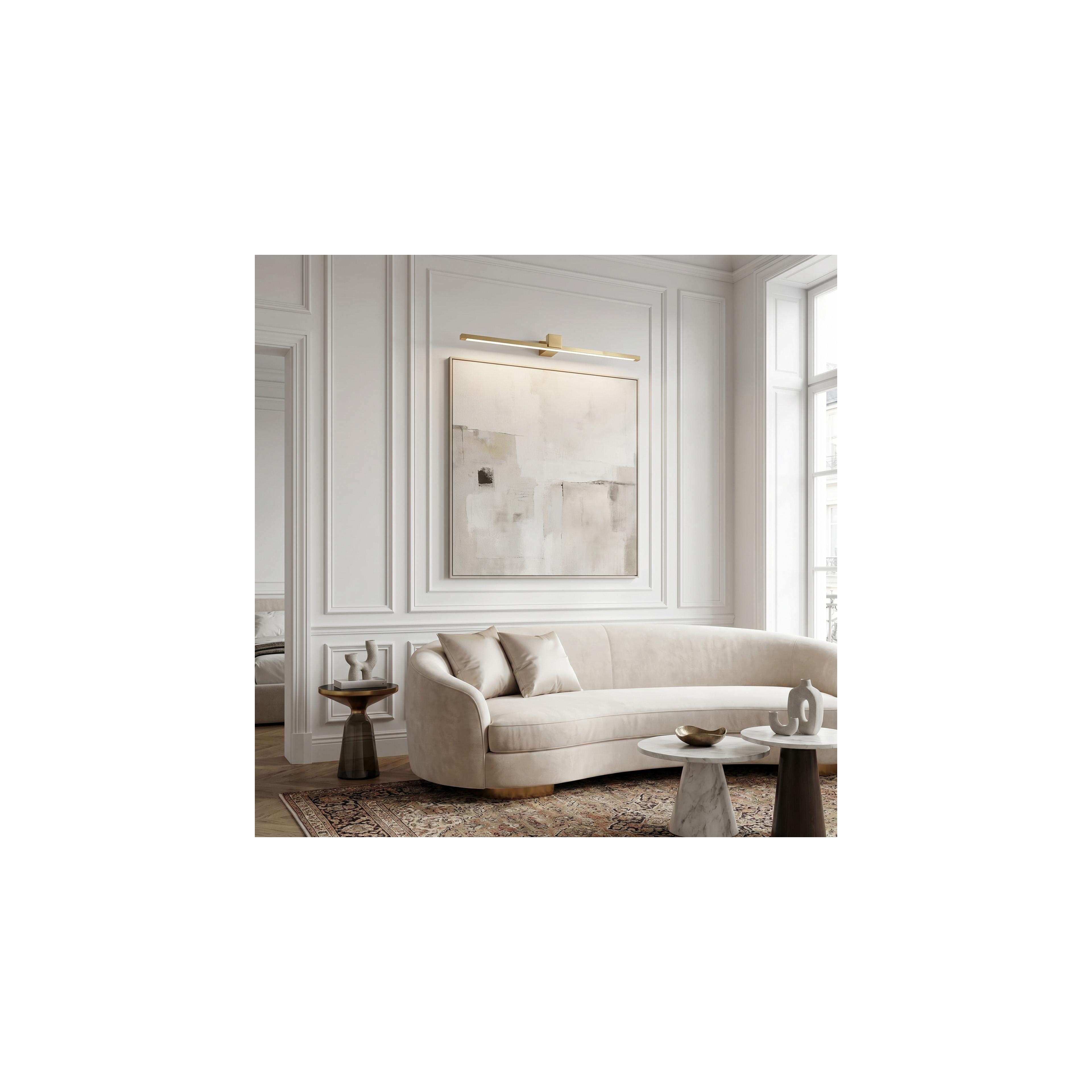 Bad LED-Wandleuchte SWE048-1W 80cm GOLD BRUSH