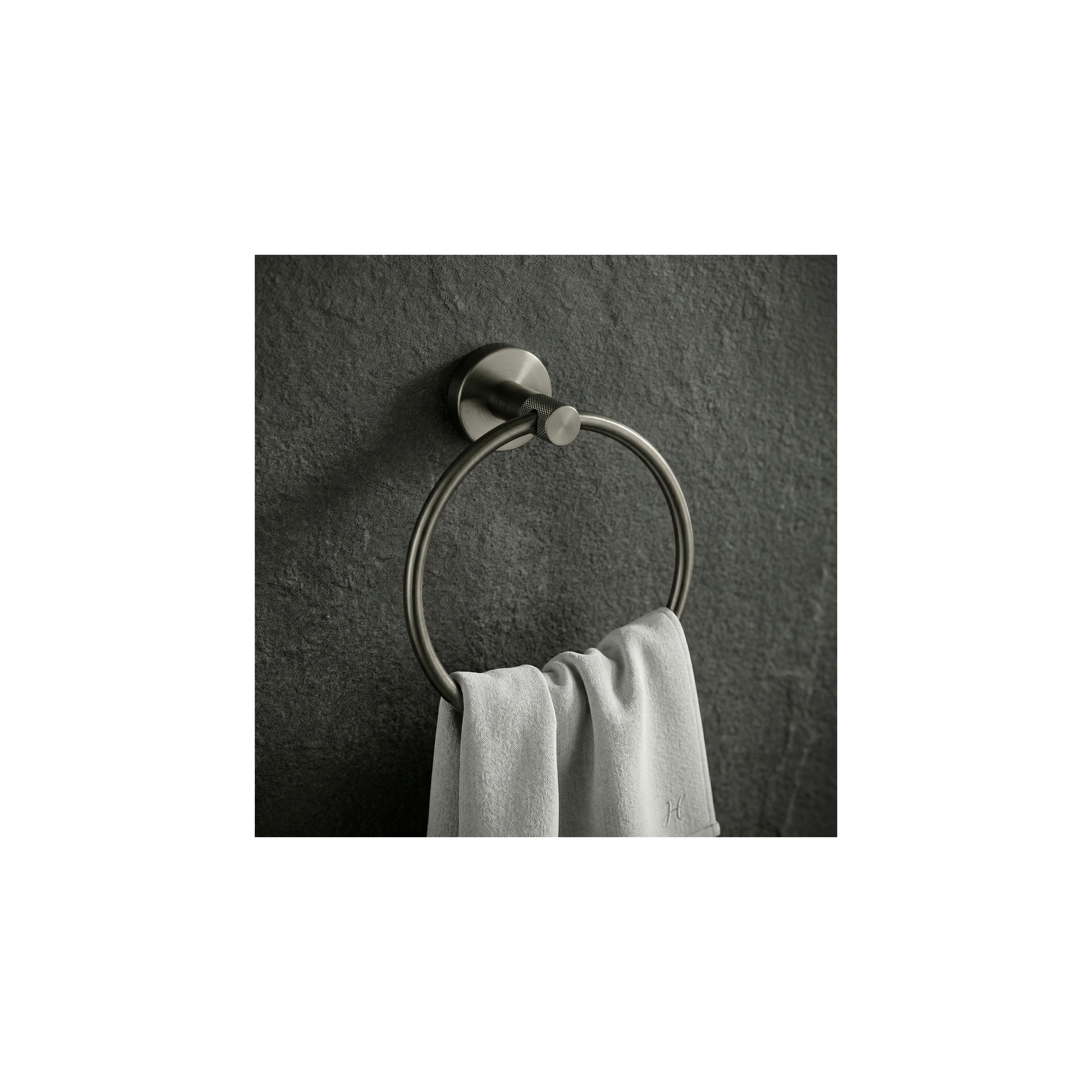 Bathroom hanger Ring 6610 Modern Titan