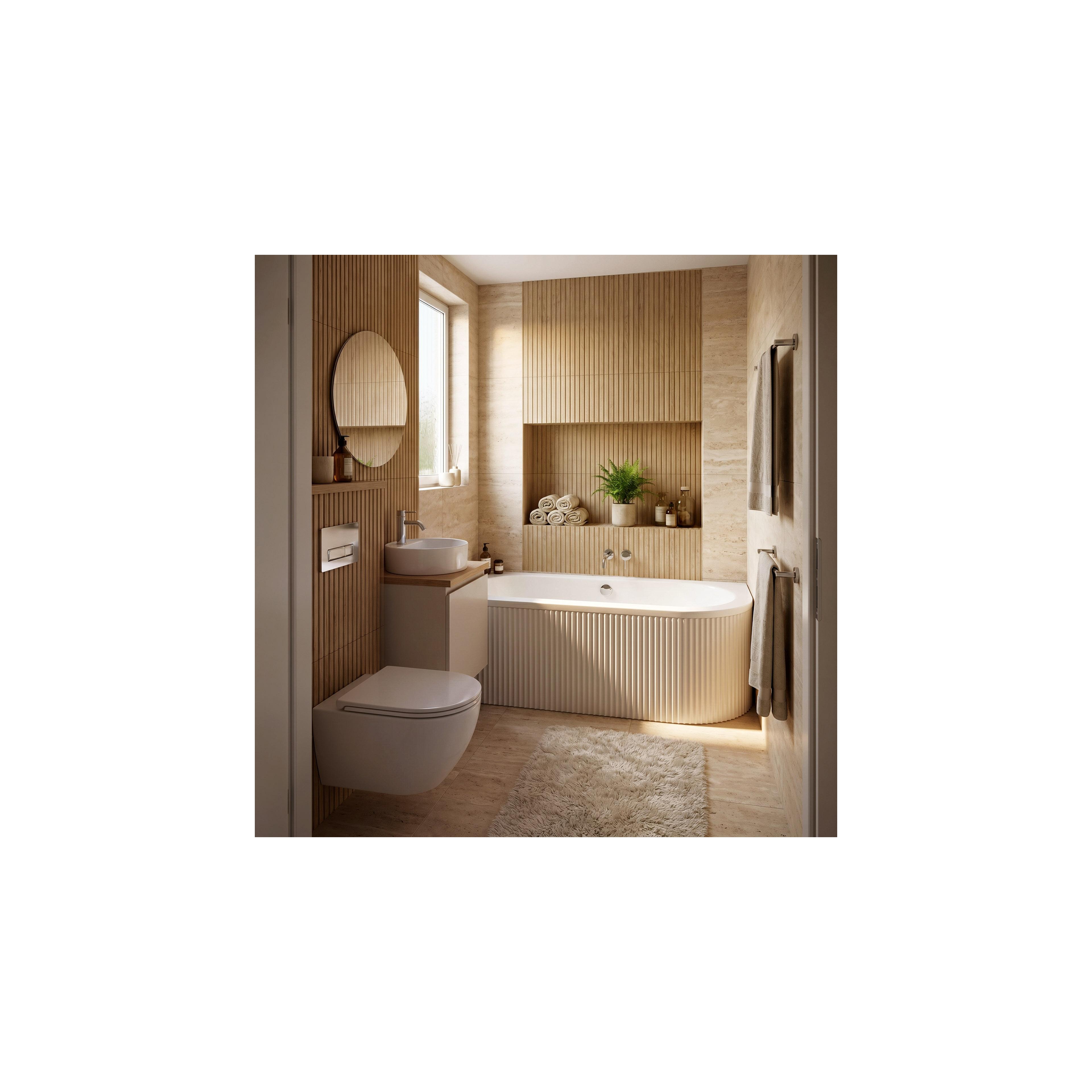 Bathtub Rea Orion Stripe Left 150cm