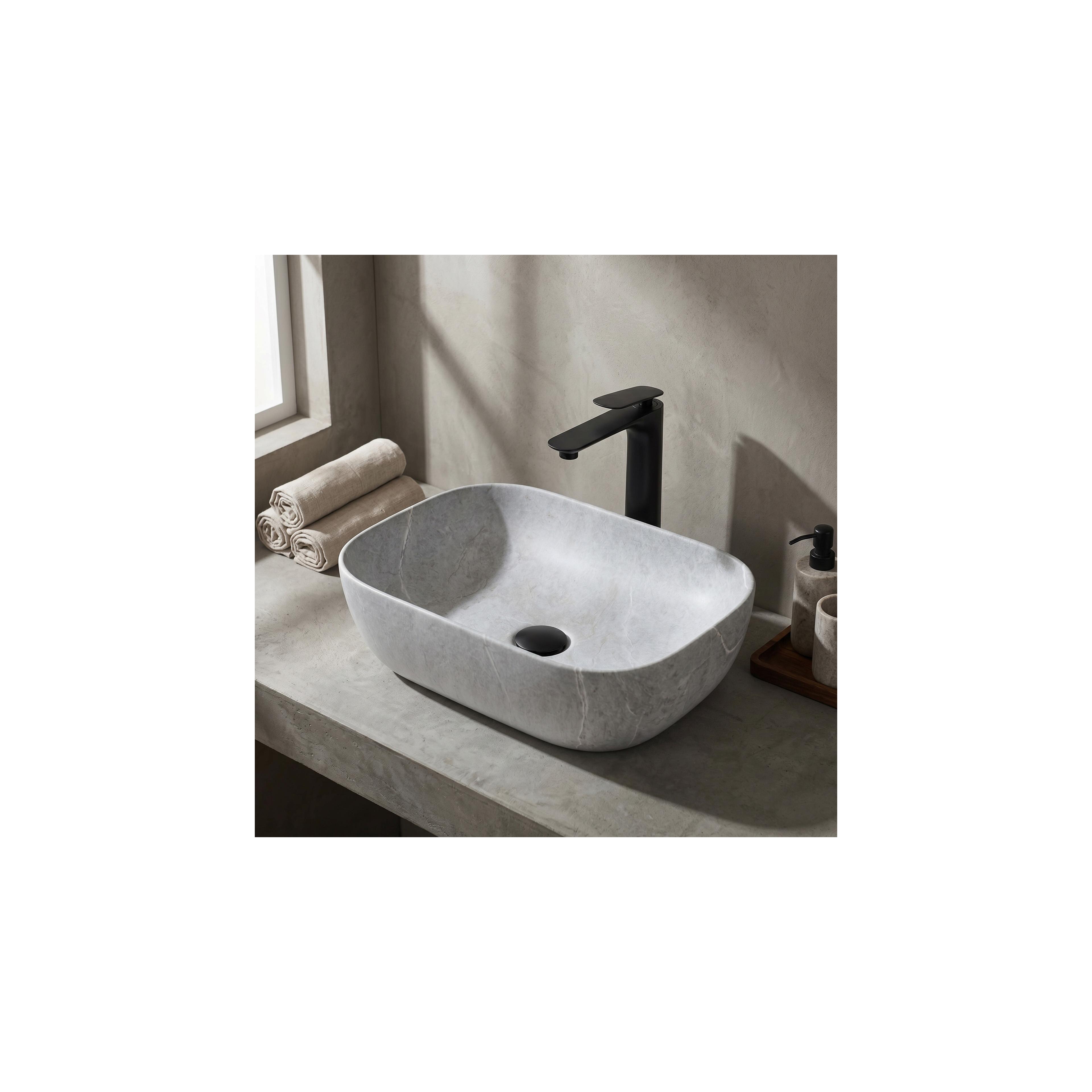 Lavoar pentru blat Rea Livia Gri Grey