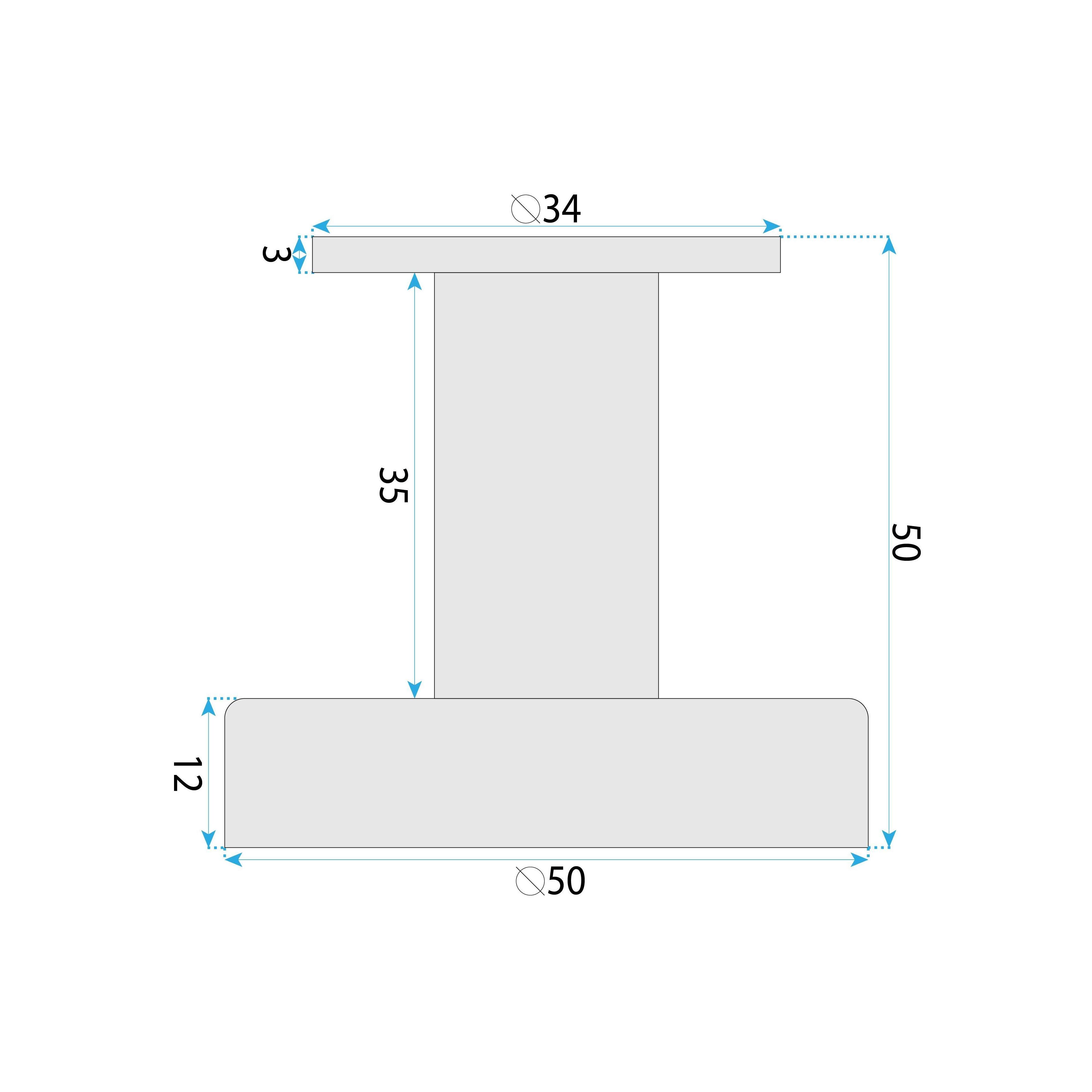 Bathroom hanger 6606A Modern Titan
