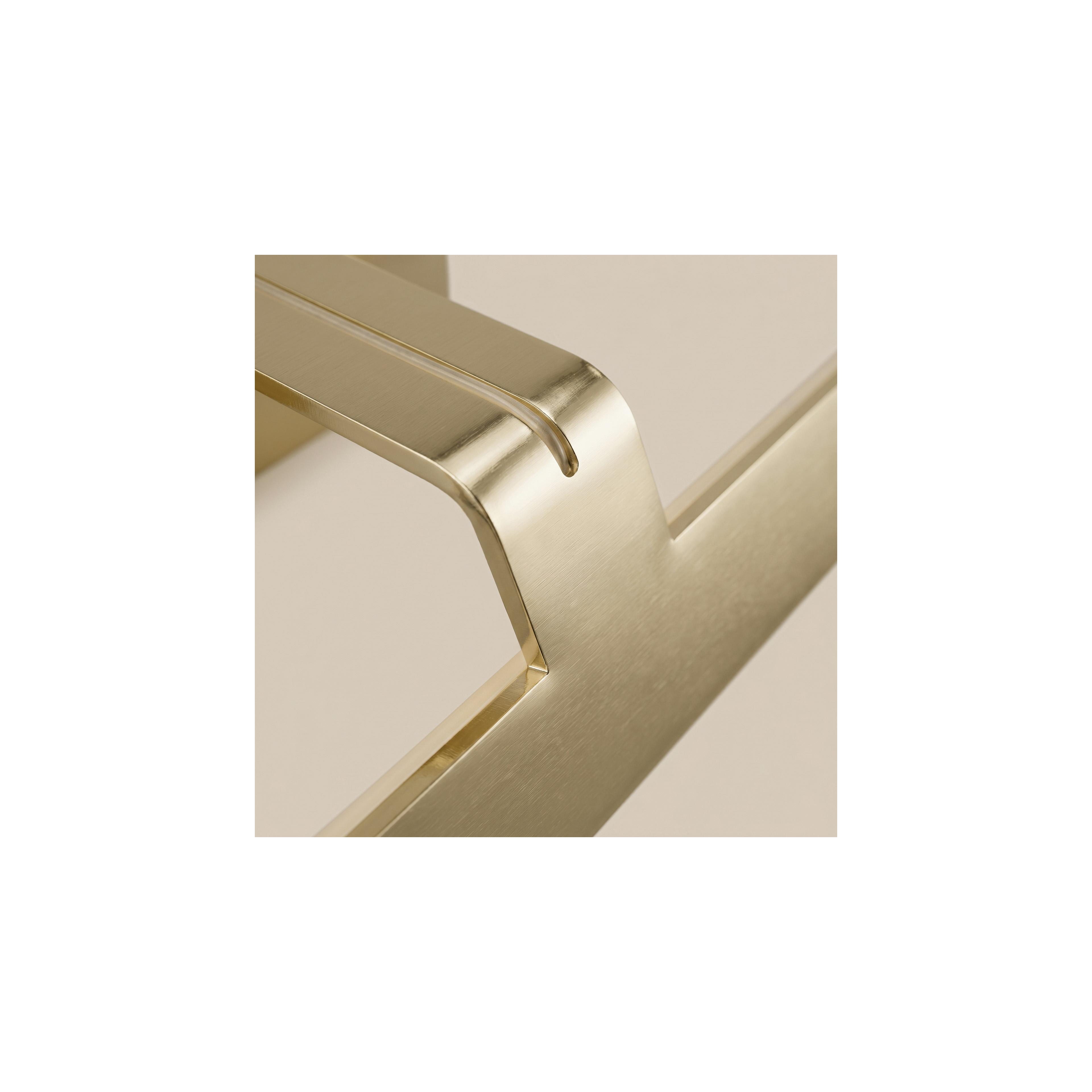 Bathroom LED wall sconce SWE004-1W 43cm GOLD