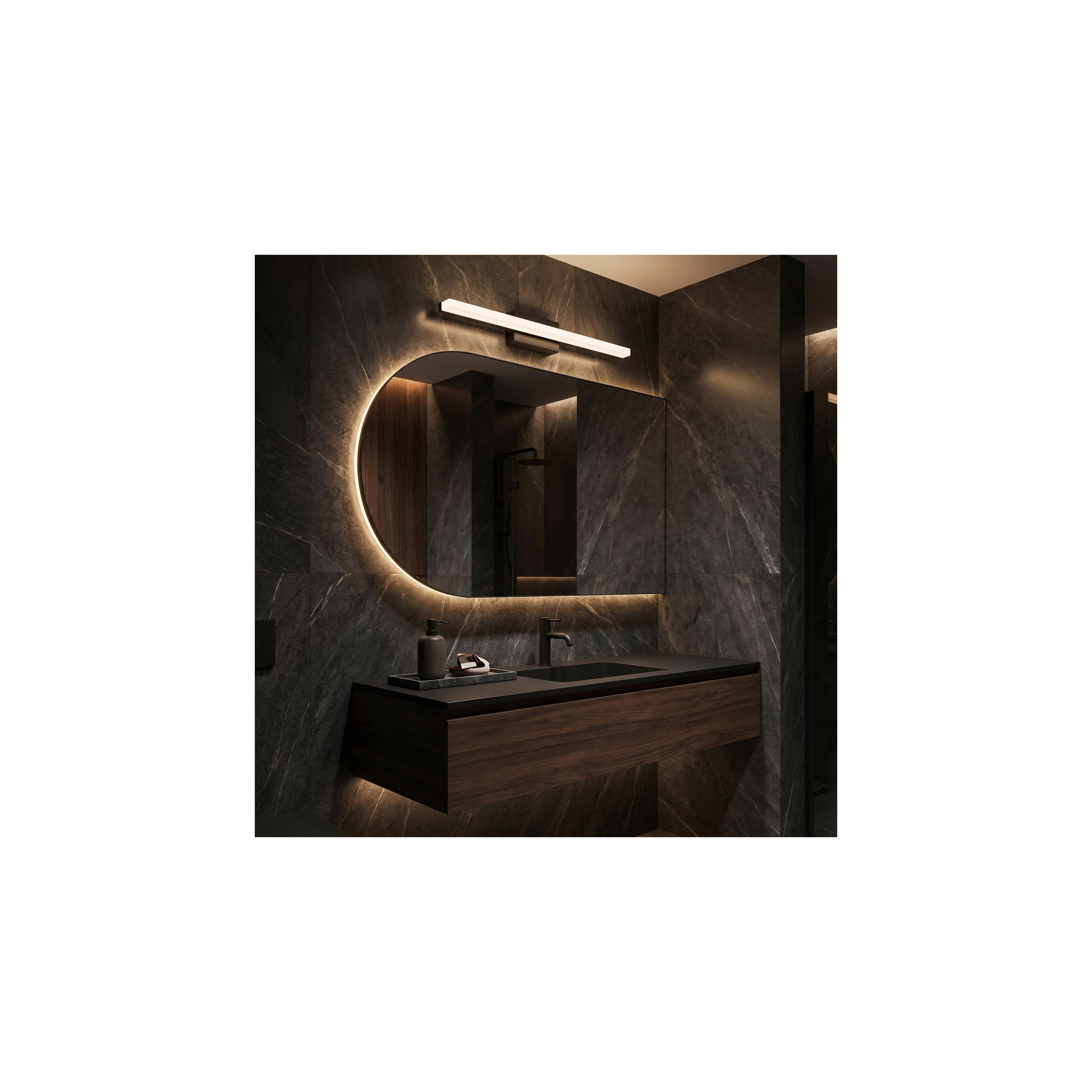KINKIET ŁAZIENKOWY LED 60CM APP1855-1W BLACK