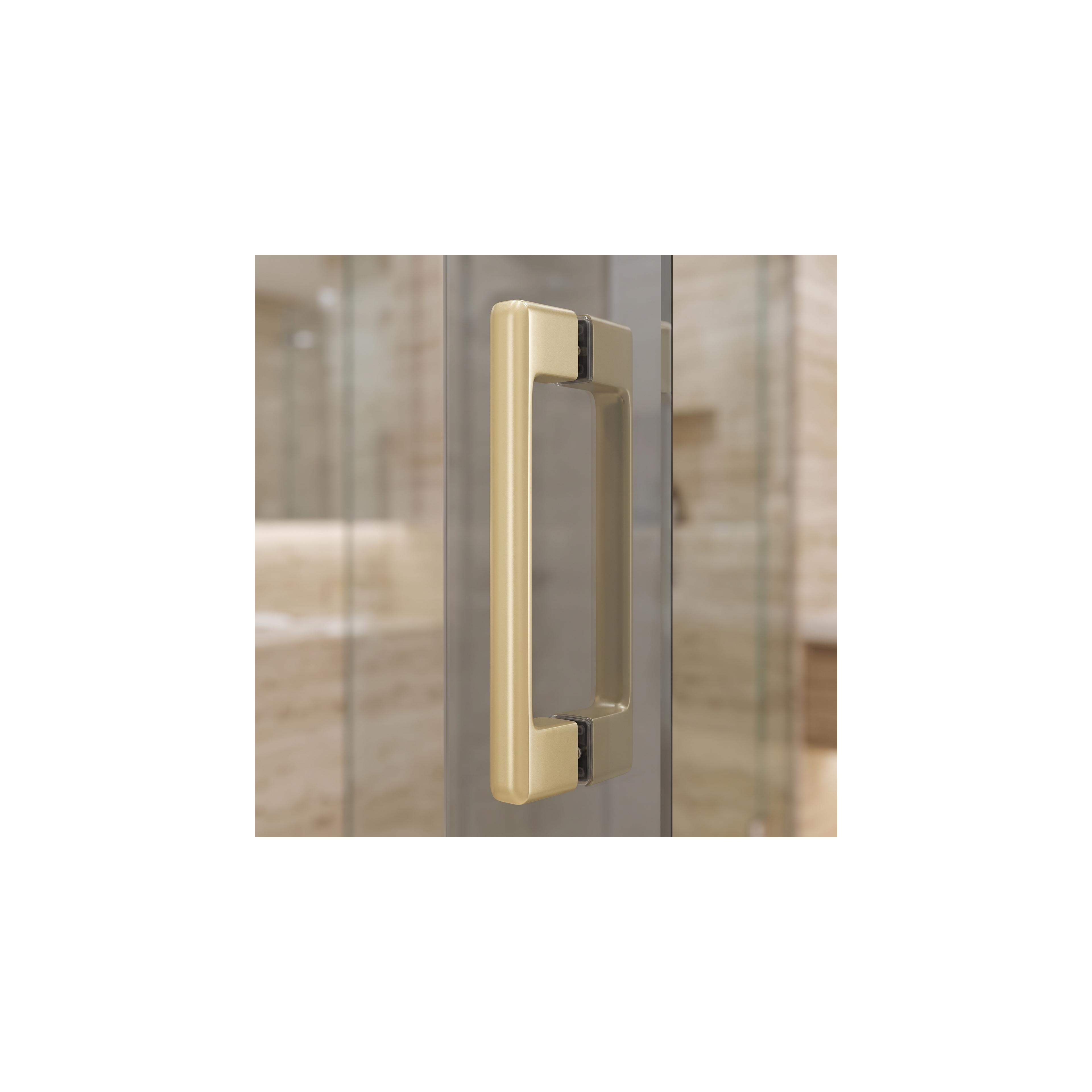 Tirador para puerta de ducha Rea 02 Brushed Gold