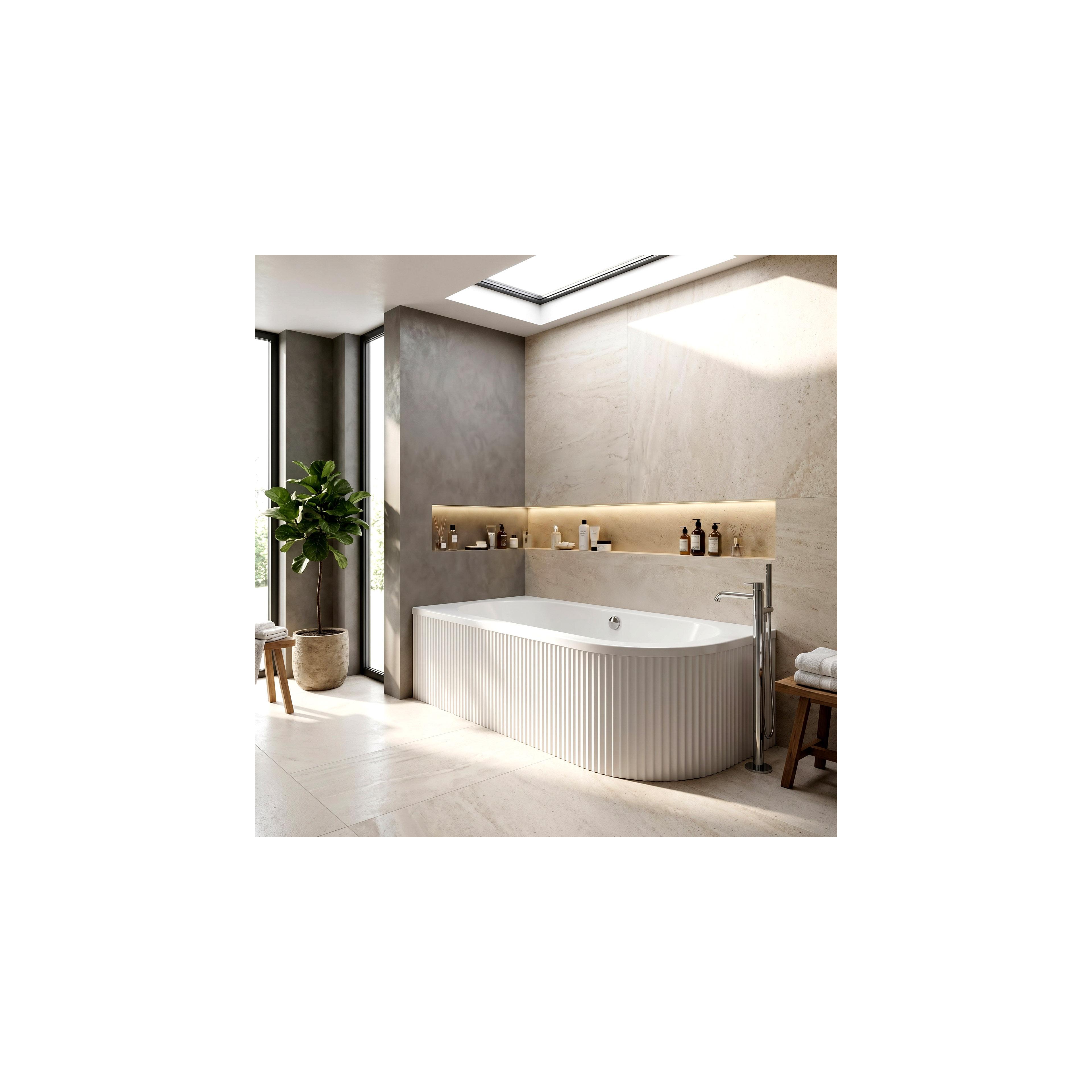 Bathtub Rea Orion Stripe Left 160cm