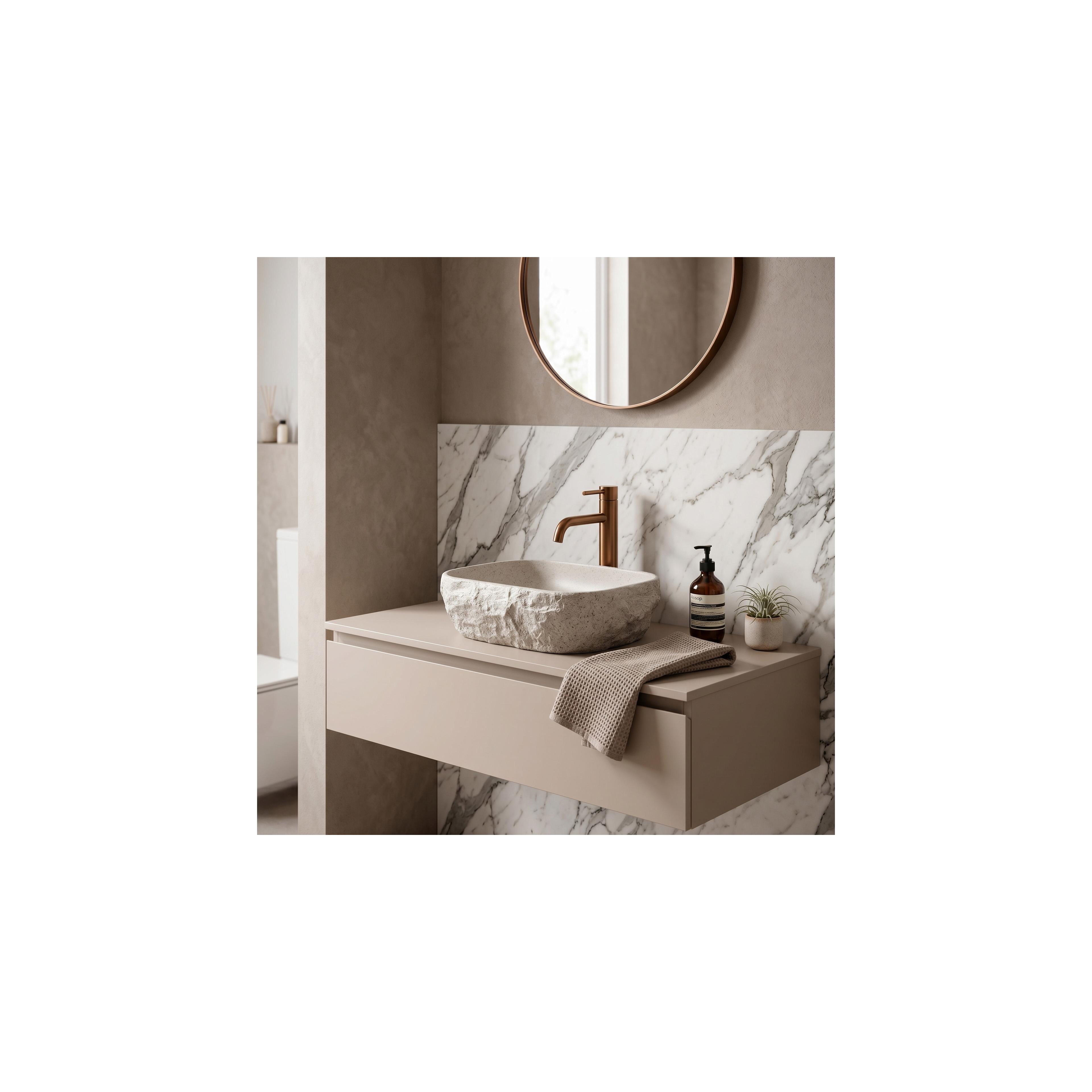 Countertop washbasin Rea Bianka