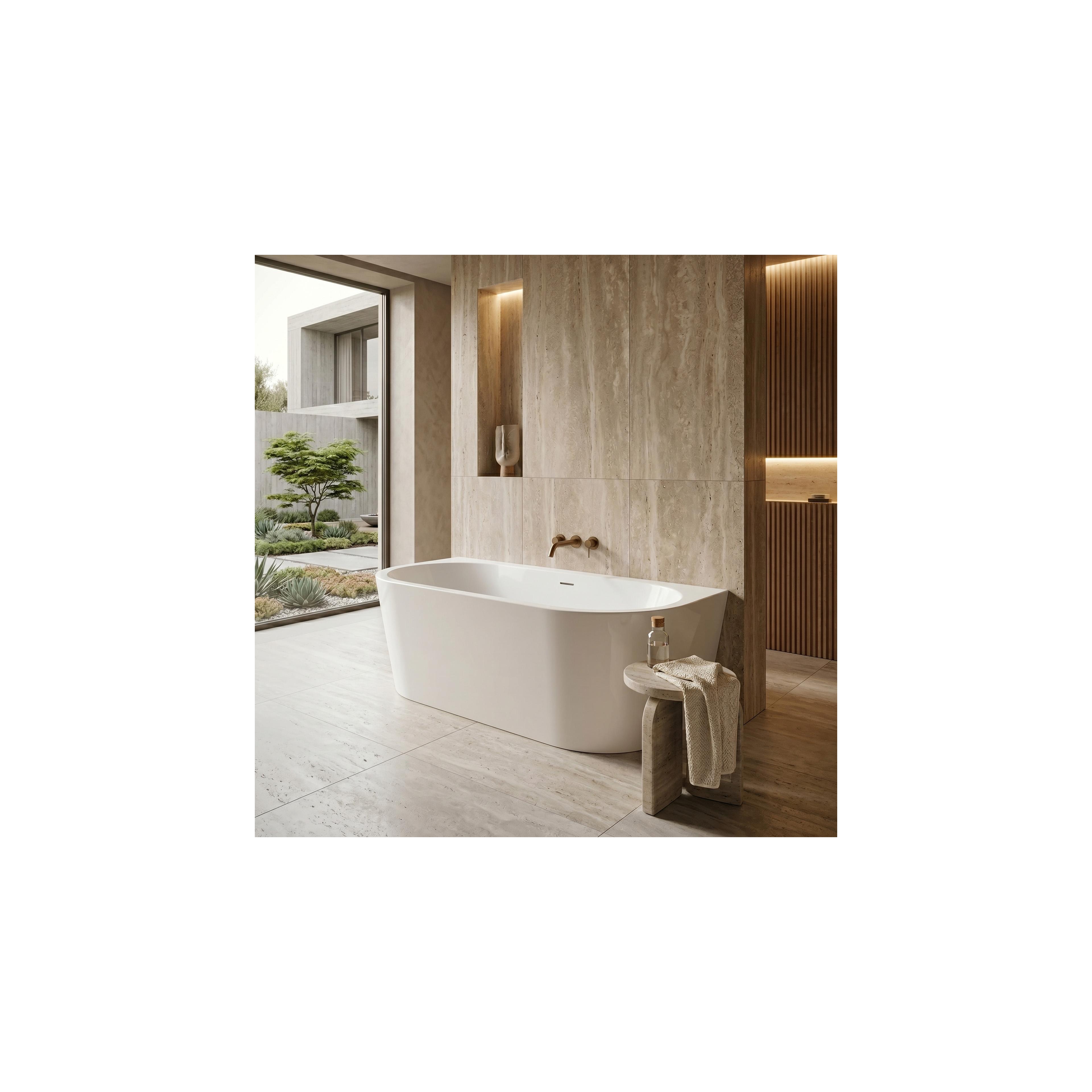Baignoire acrylique murale CAPRI 160cm