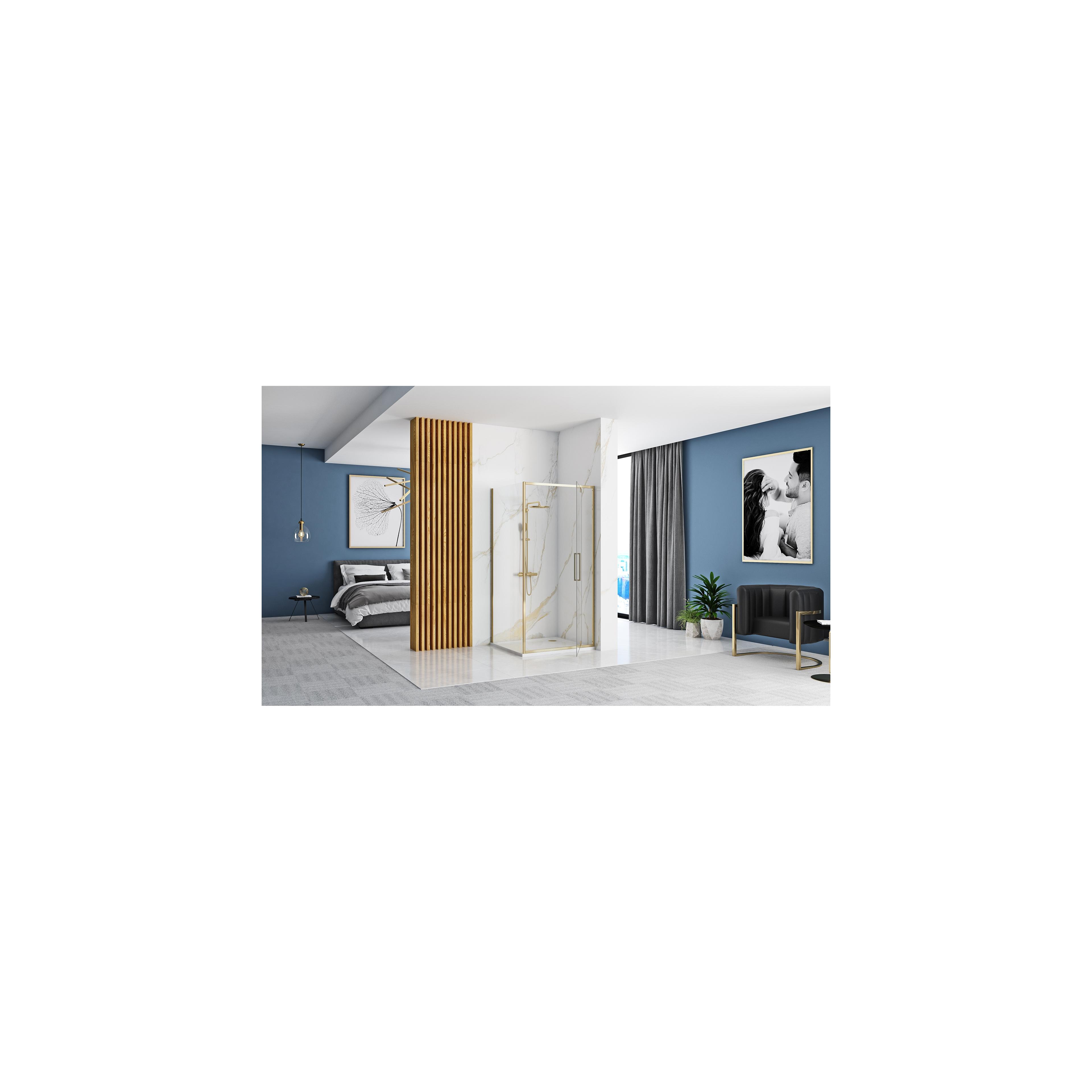Cabine de douche REA Rapid Swing Gold
