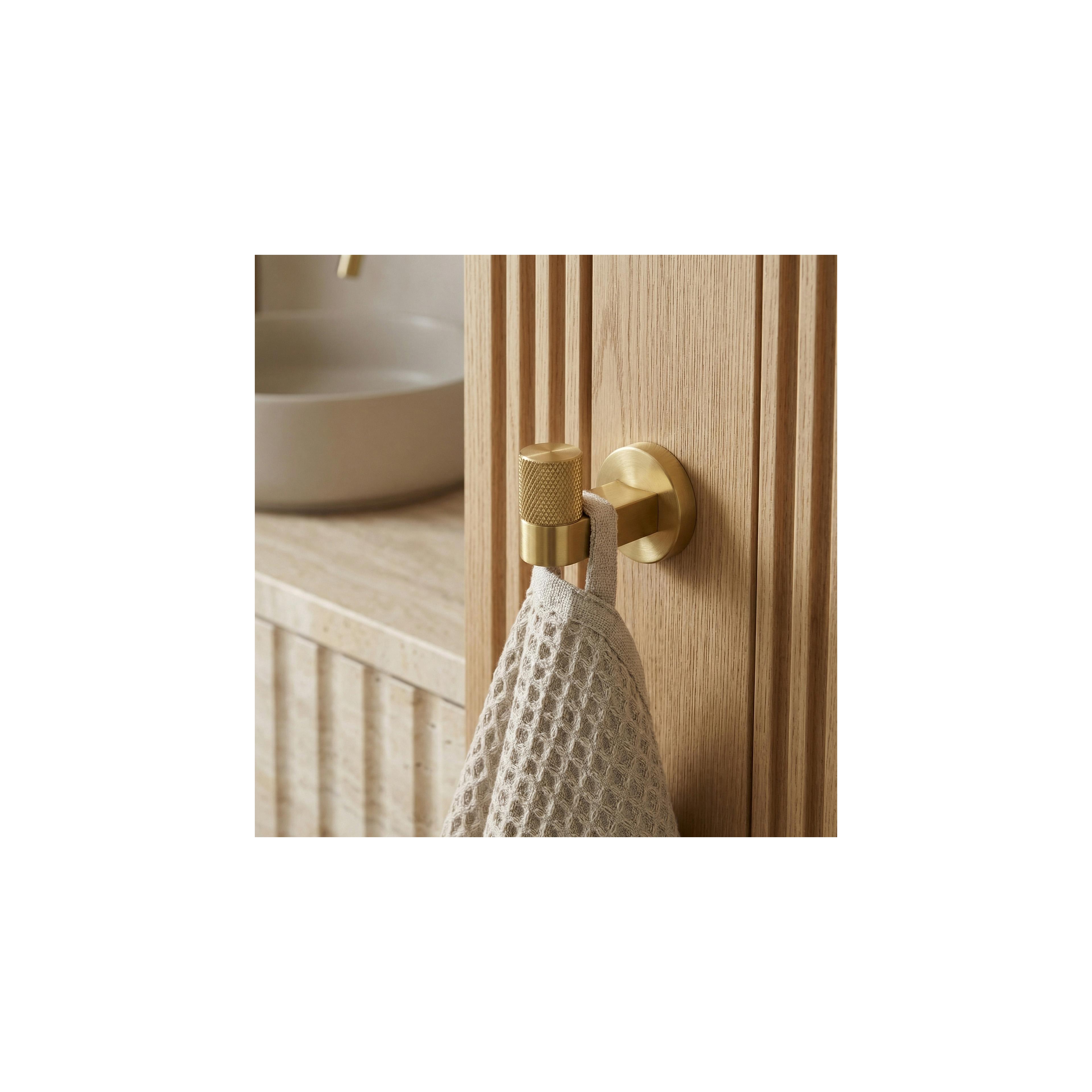 Kupatilska vješalica 39104 ORI Brush Gold