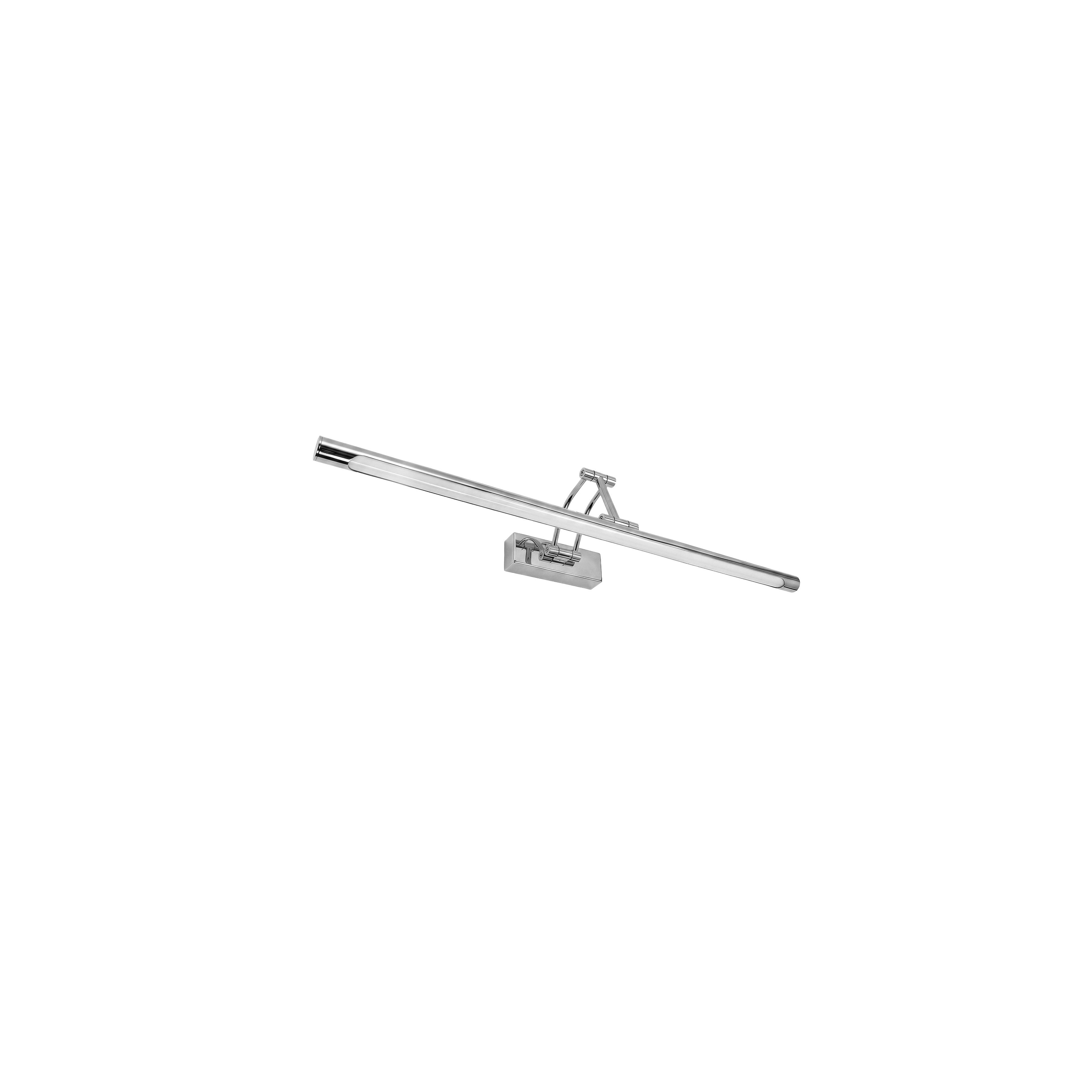 Badrum vägg LED-lampa SWE017-1W 60cm Chrome