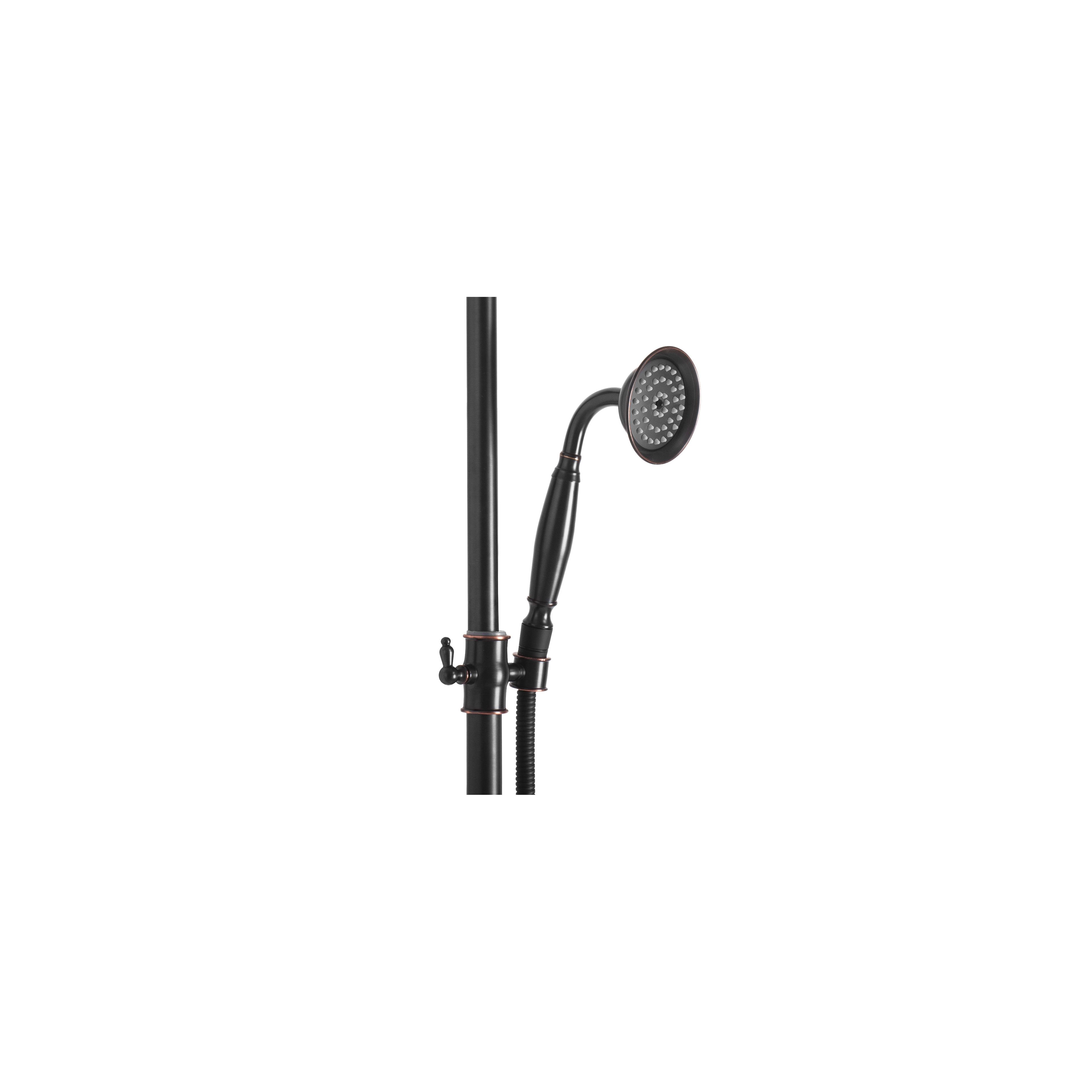 Kit de douche REA BERGAMO OLD BLACK