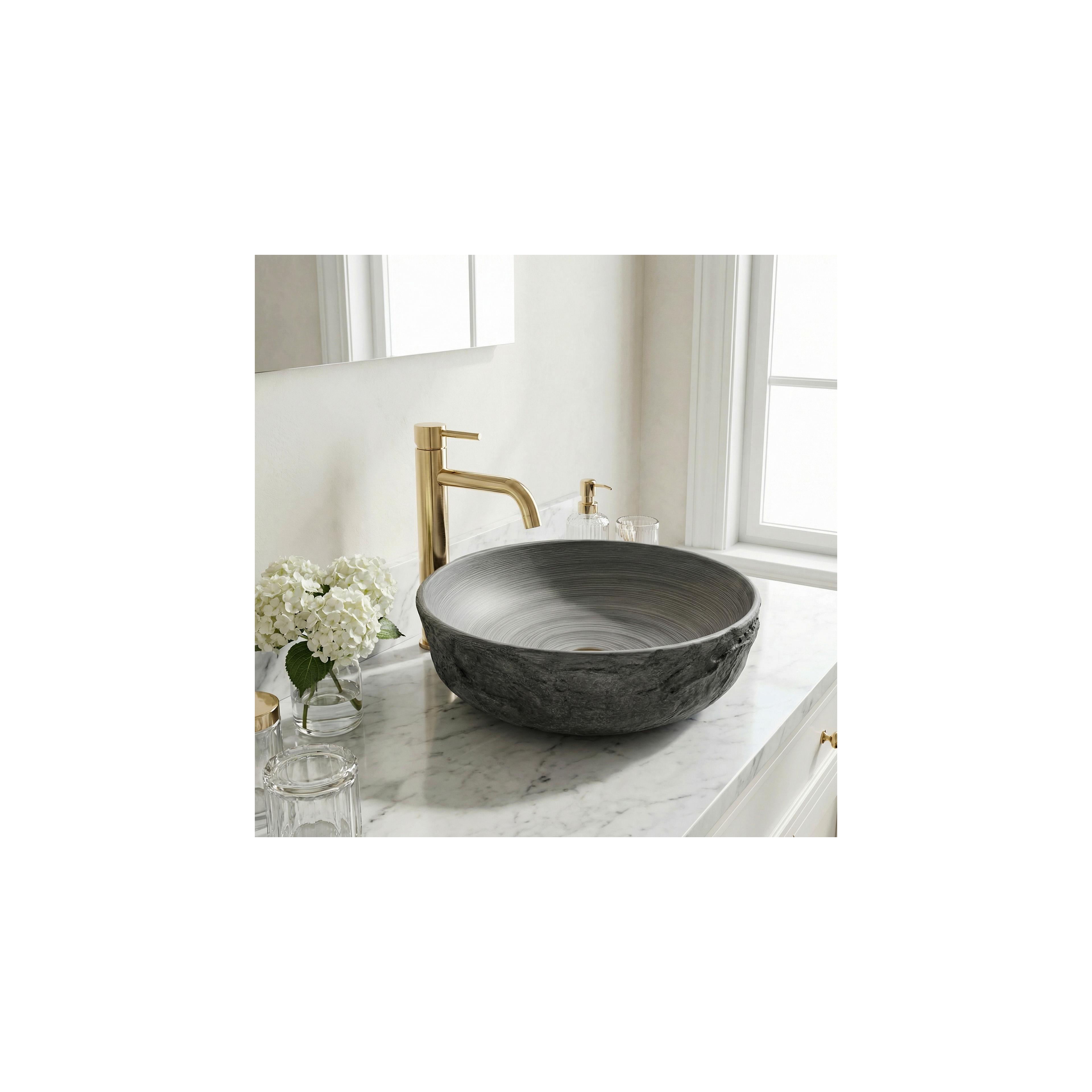 Countertop washbasin Rea Babilon Silver