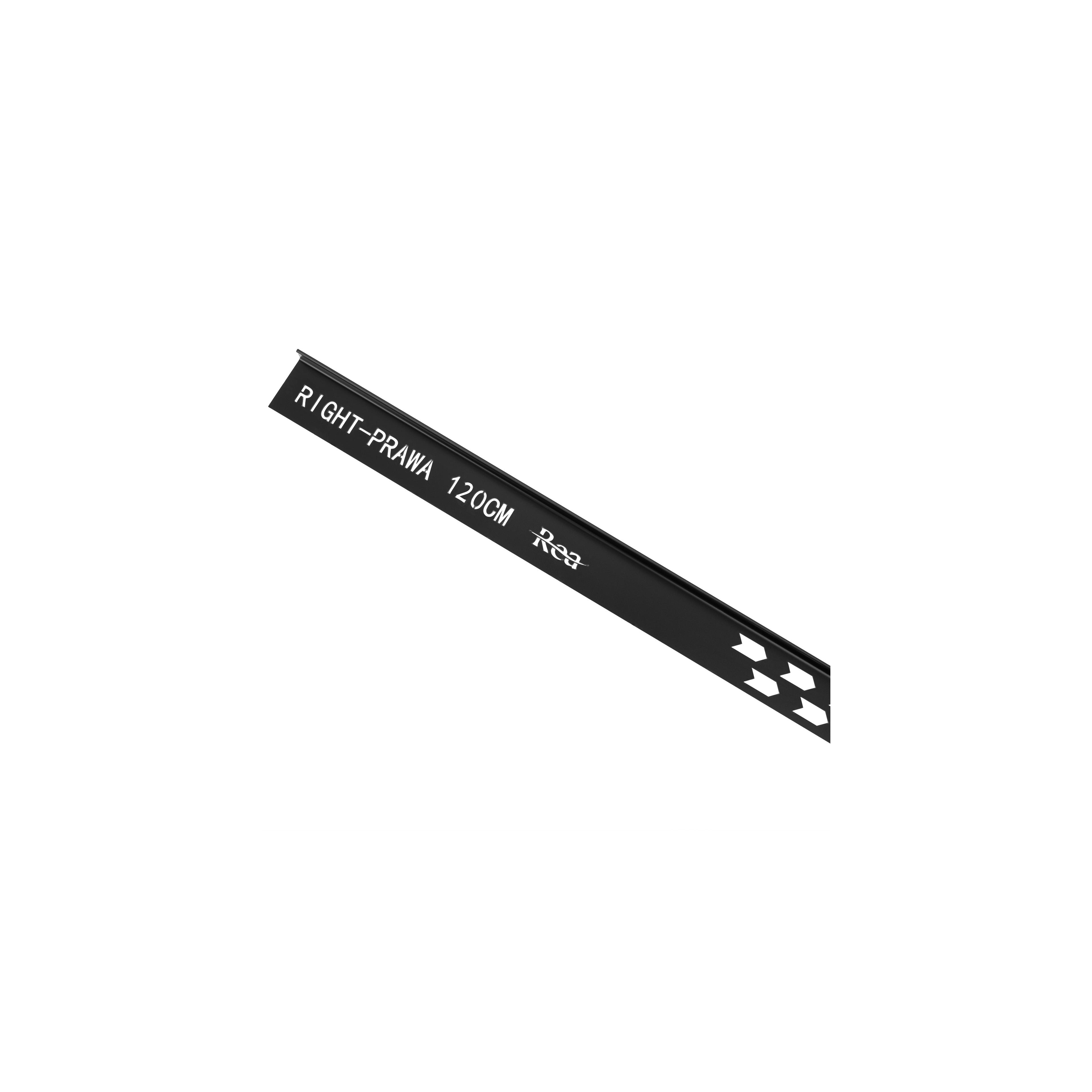 Shower tray skirting panel 120cm Black