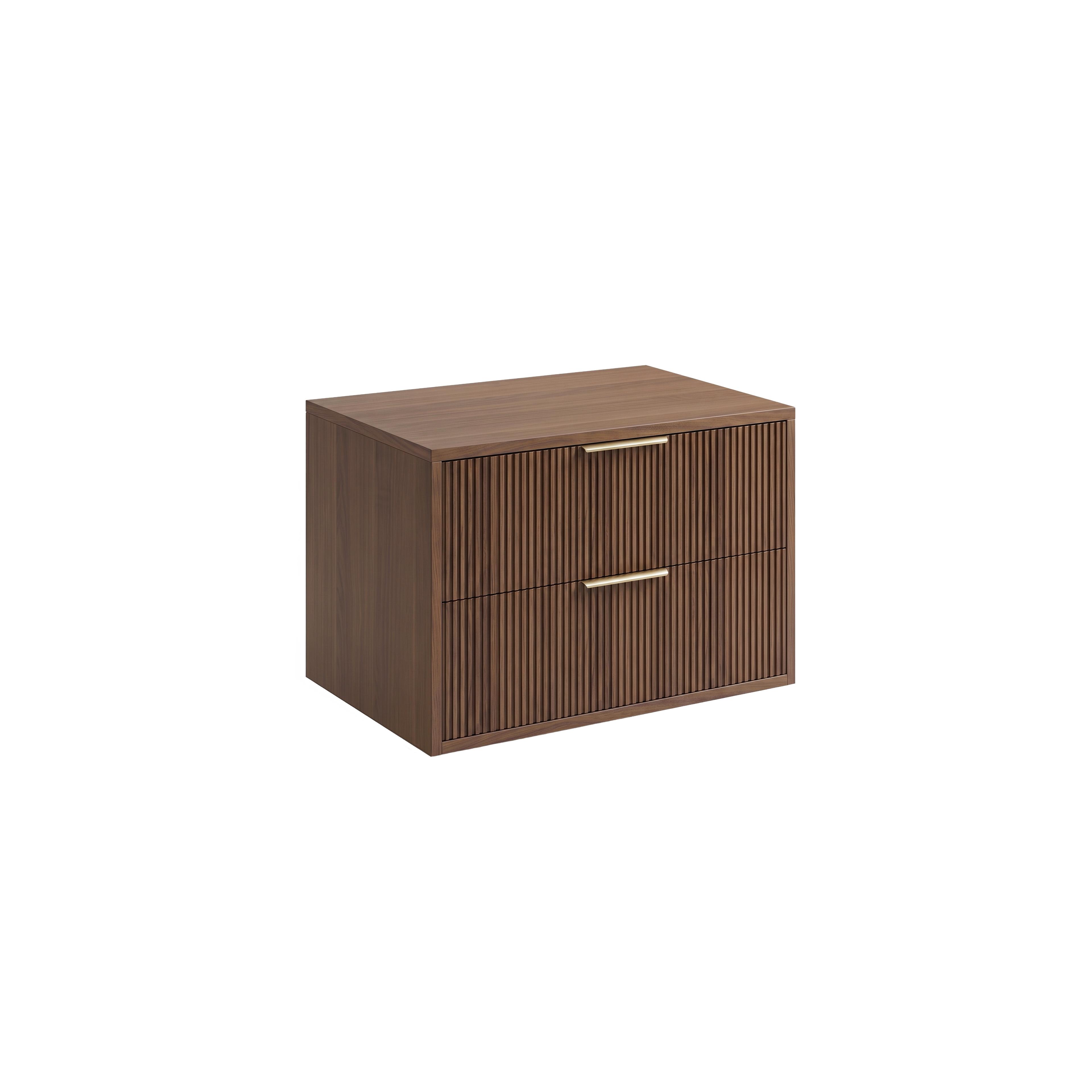 Bathroom vanity cabinet Rea Mono 60cm Brown