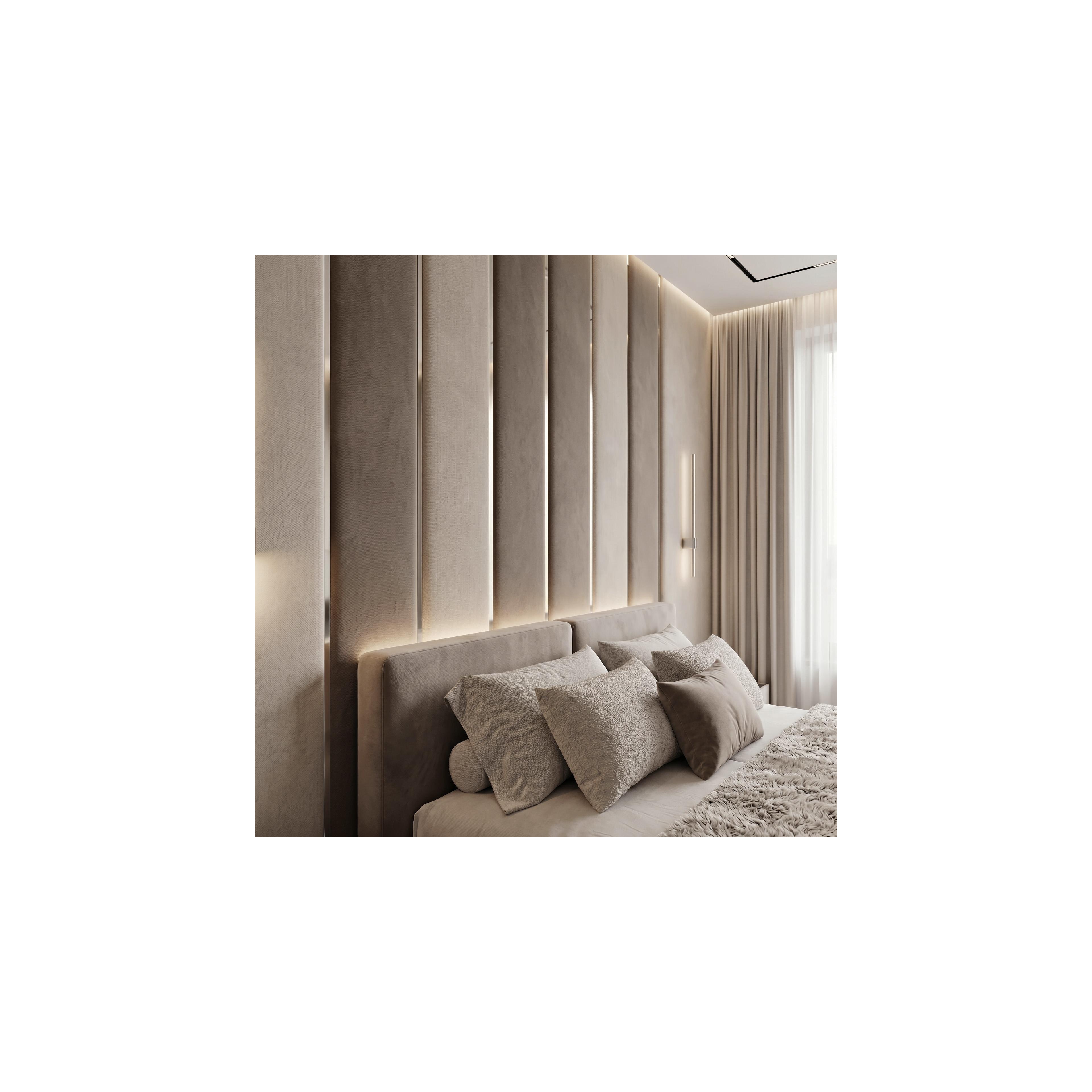 Self-adhesive decorative trim Rea P14454CC 3,8cm Silver